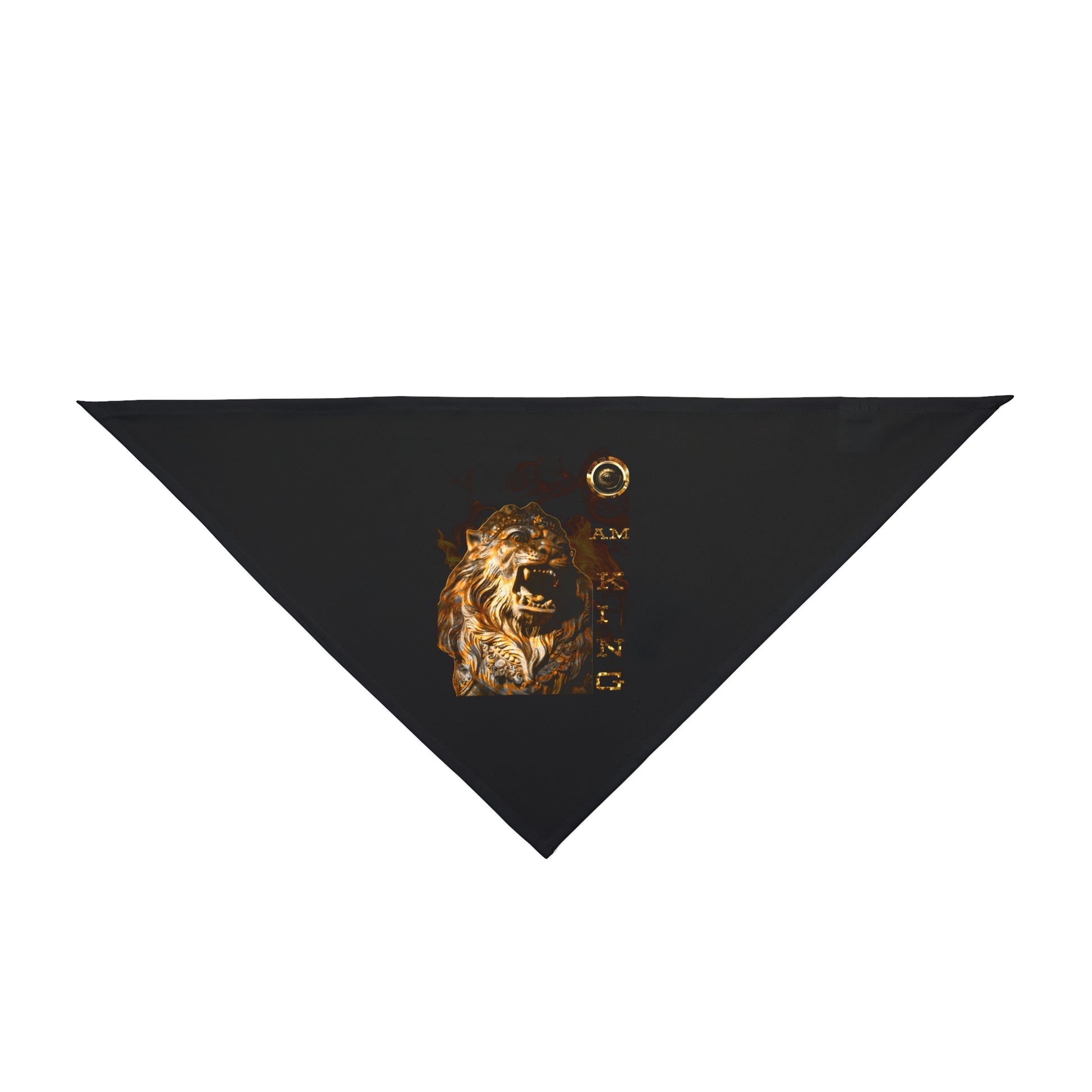 I am King Pet Bandana, Black