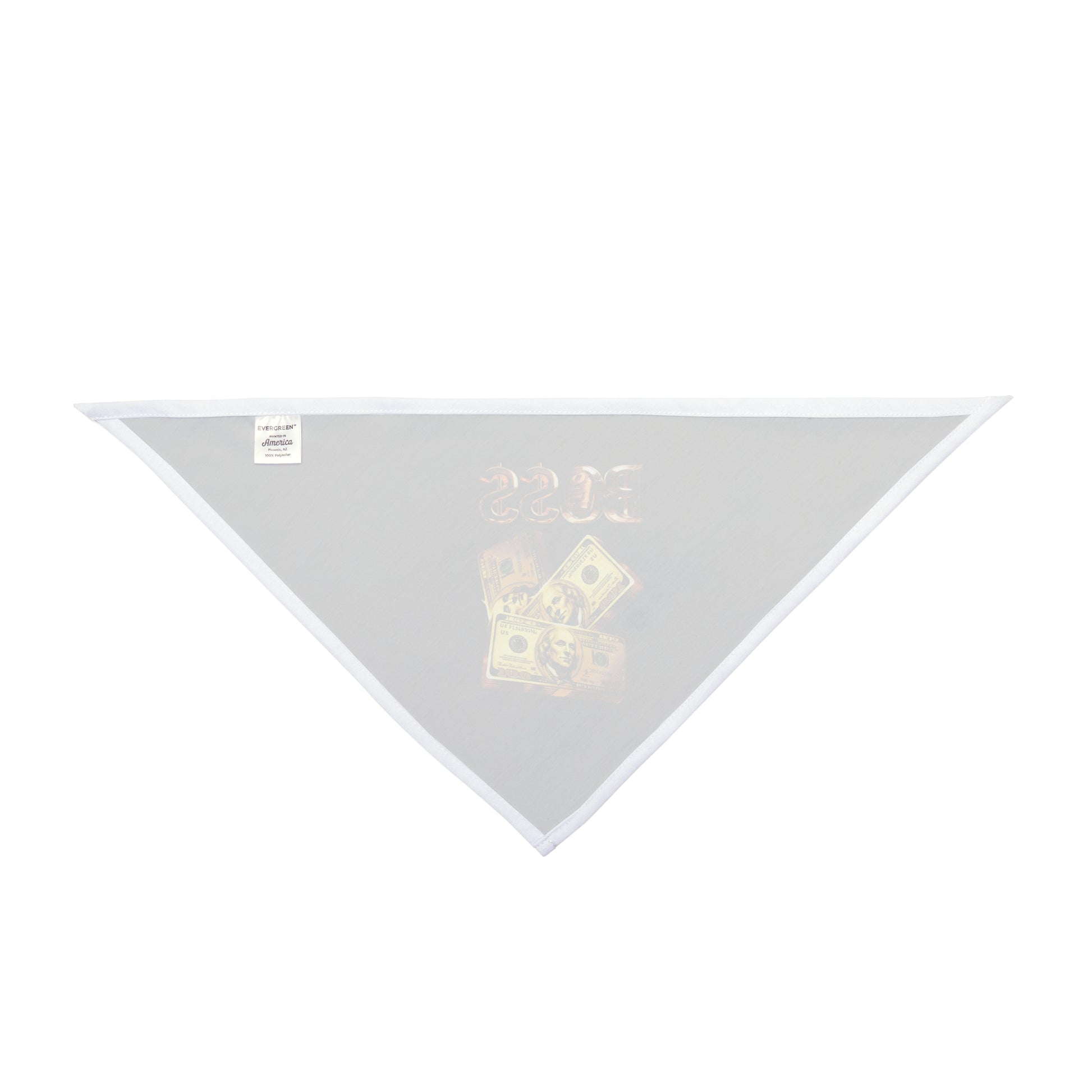 BO$$ Pet Bandana, Black