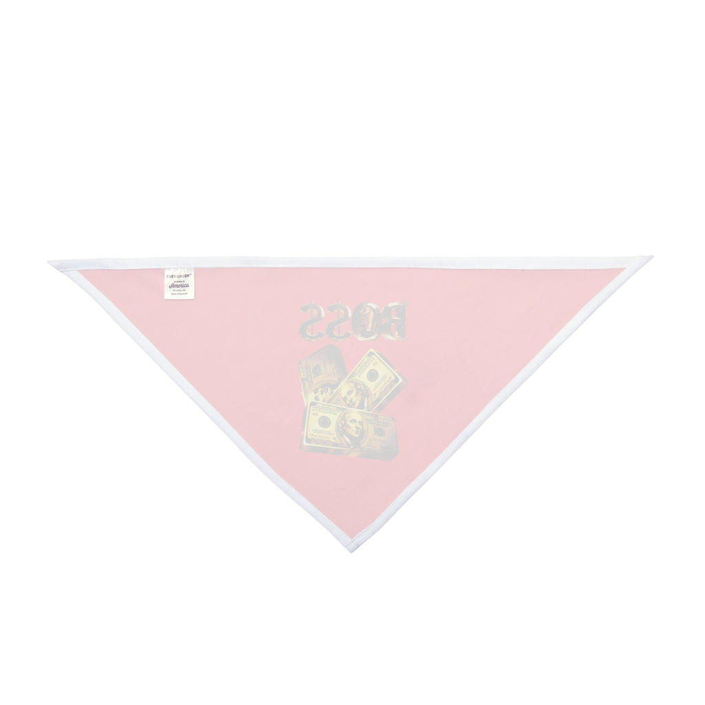 BO$$ Pet Bandana, Red