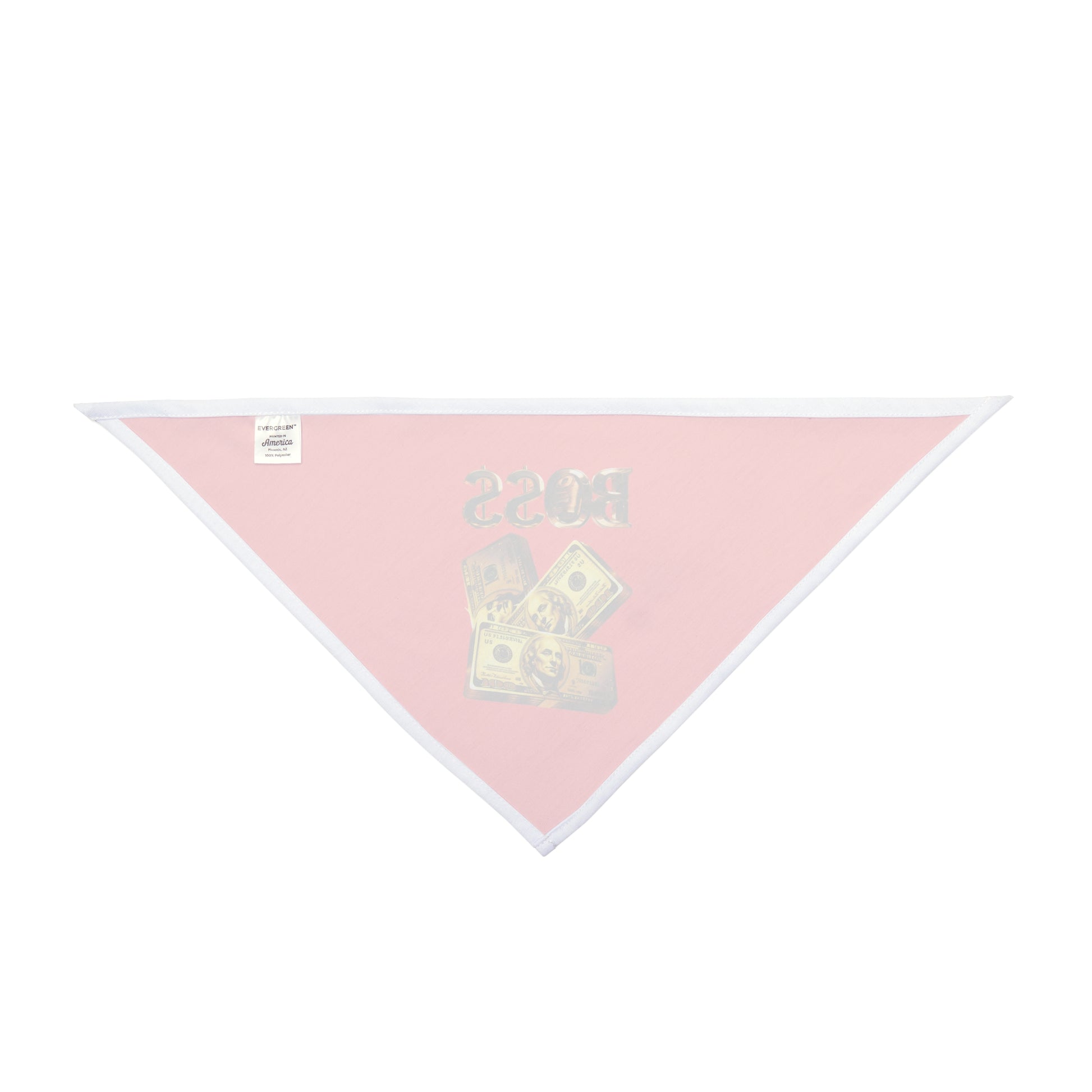 BO$$ Pet Bandana, Red
