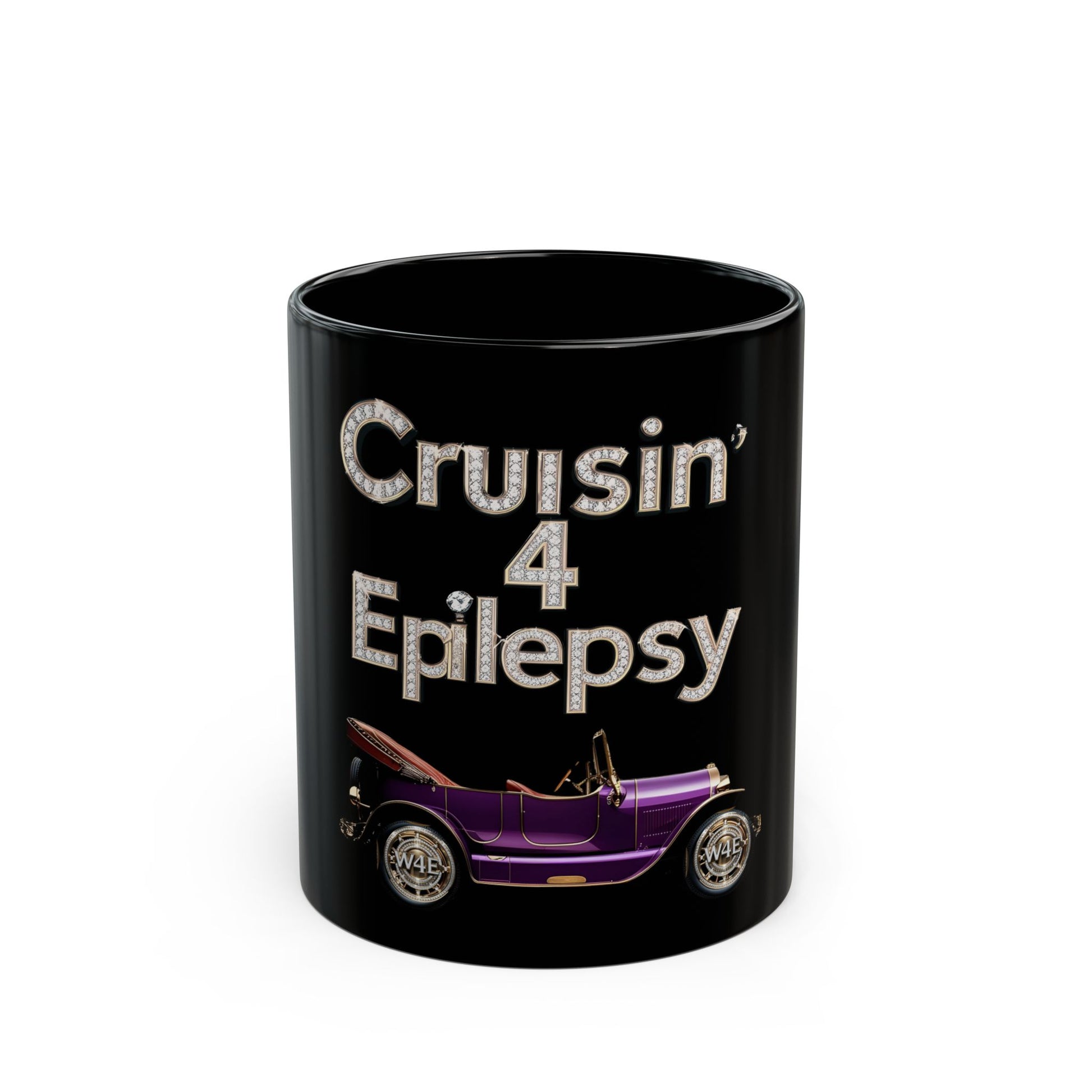 Bling Cruisin' 4 Epilepsy Black Mug