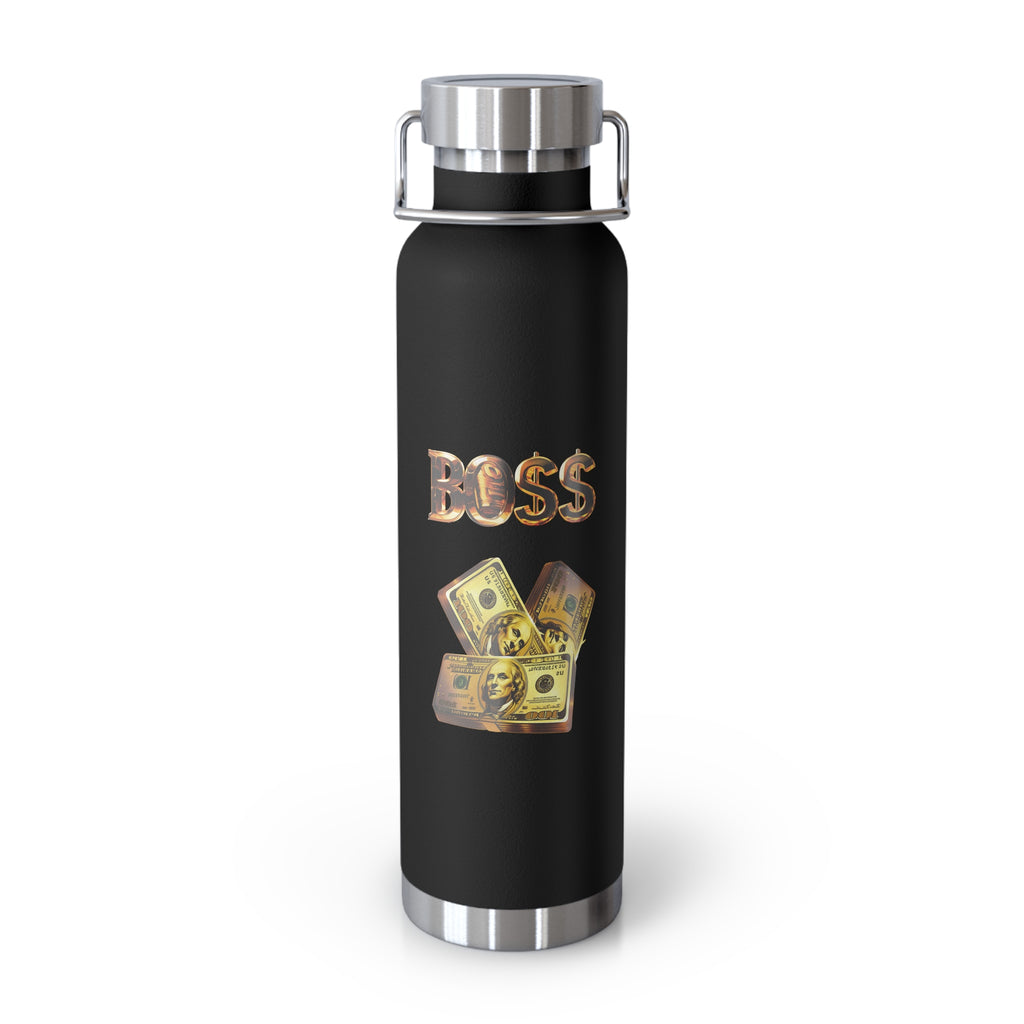 *BO$$*  Money Copper Insulated Water Bottle | 22oz
