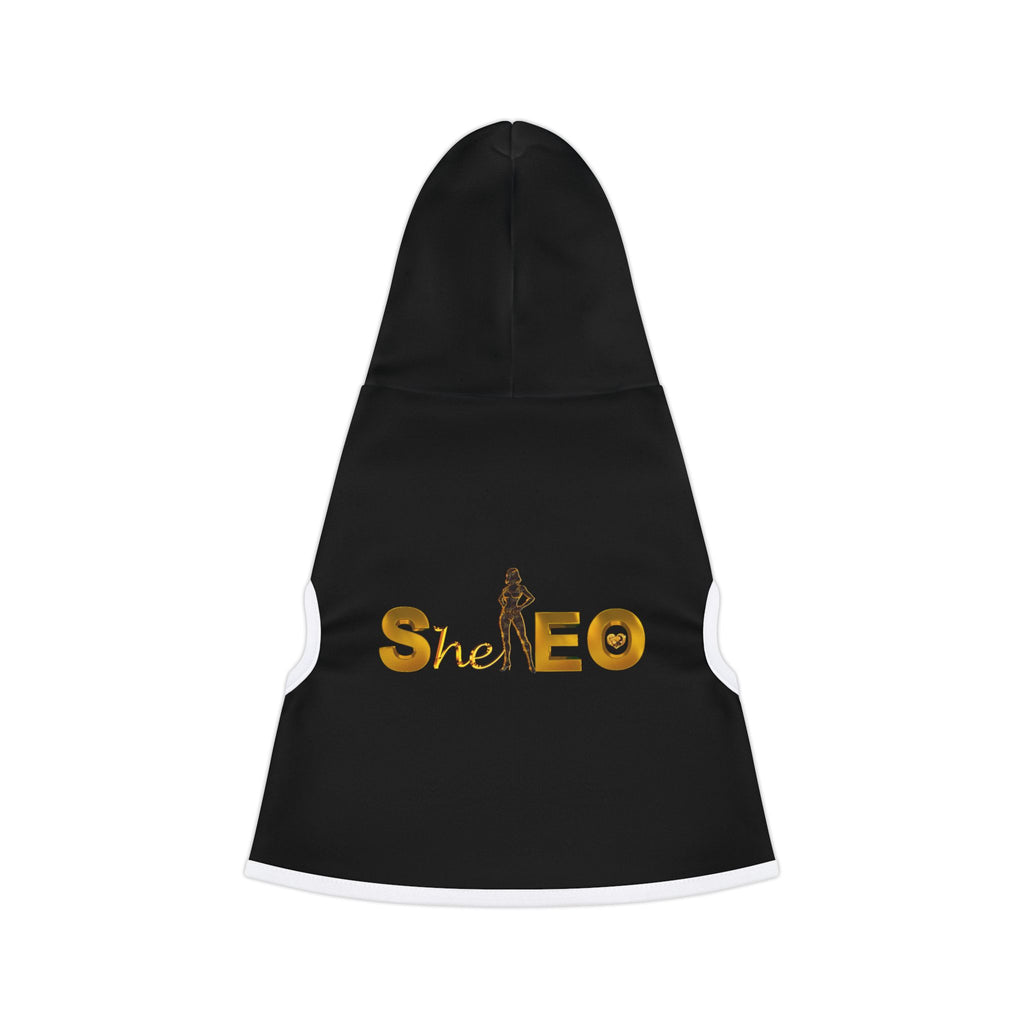 *SHE* - EO Pet Hoodie, Black