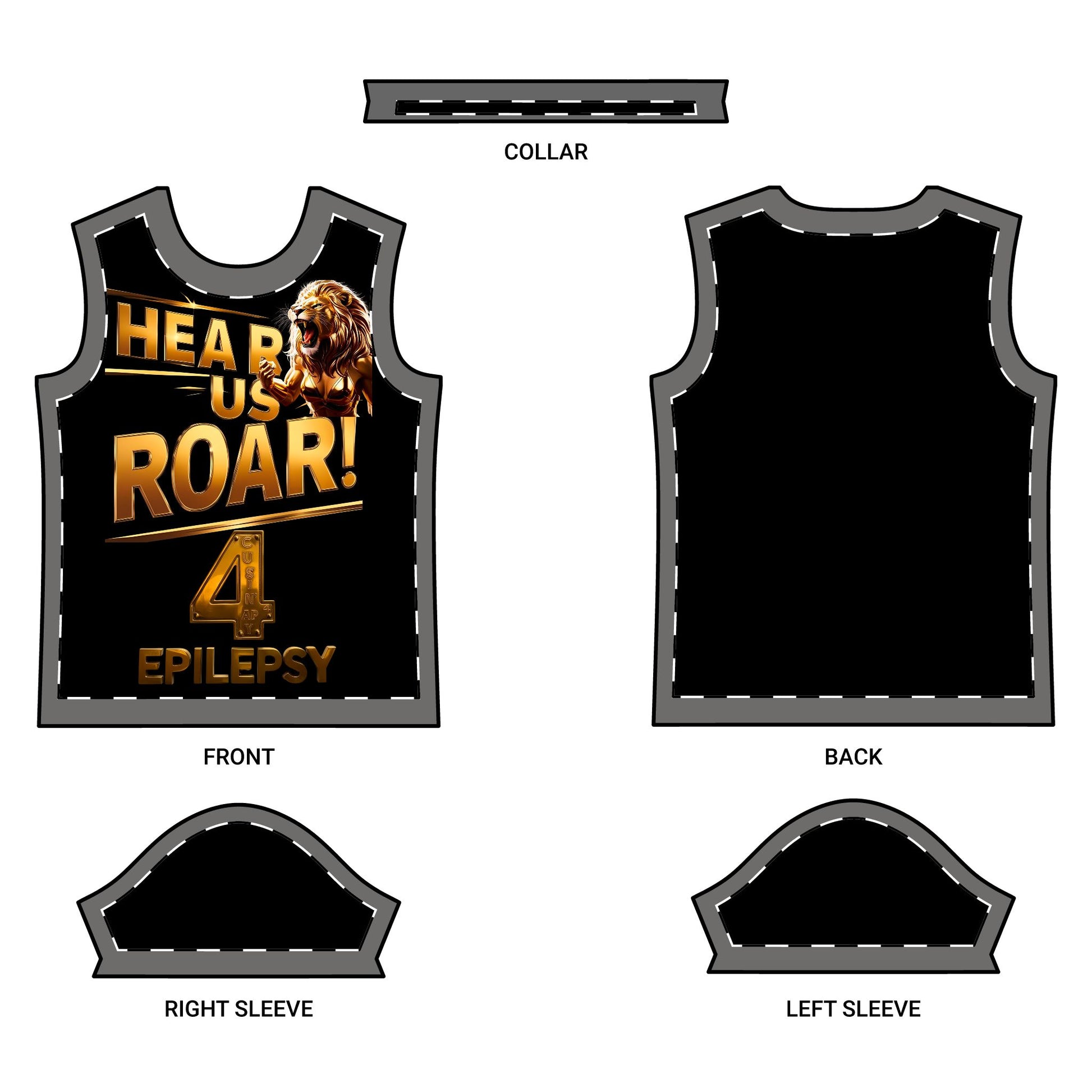 Youth T-Shirt - Hear Us Roar 4 Epilepsy T-shirt