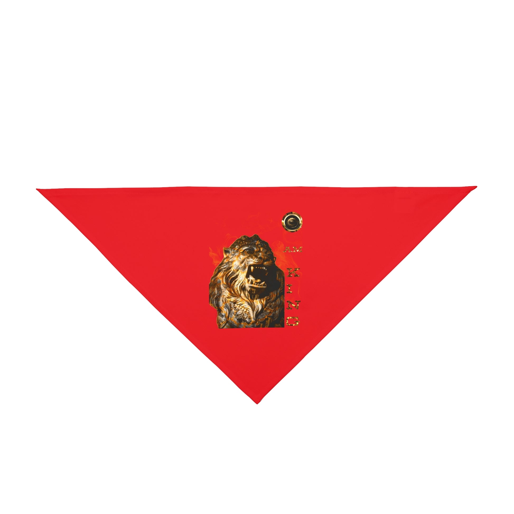 I am King Pet Bandana, Red