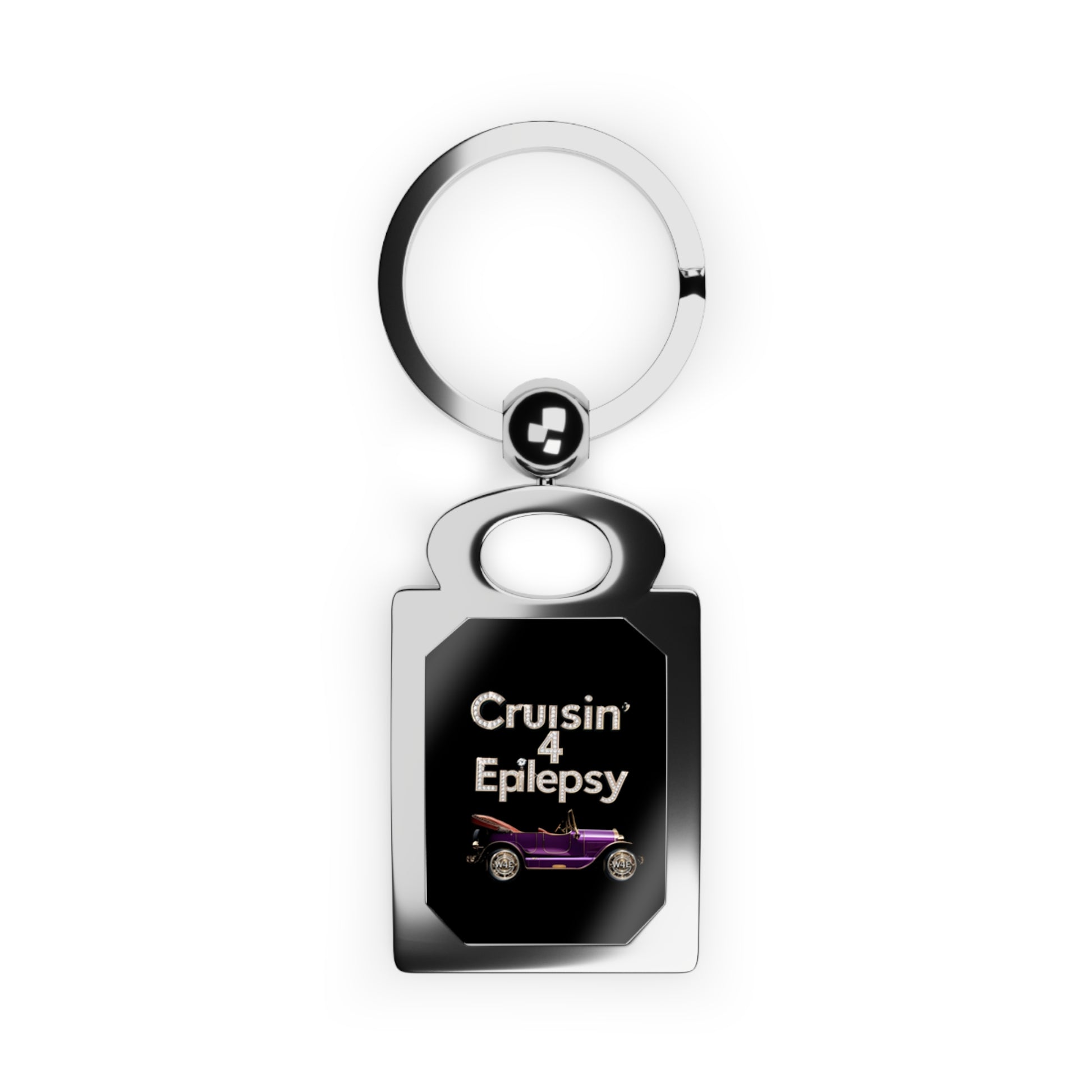 Bling Vintage Car Cruisin' 4 Epilepsy Photo Keyring