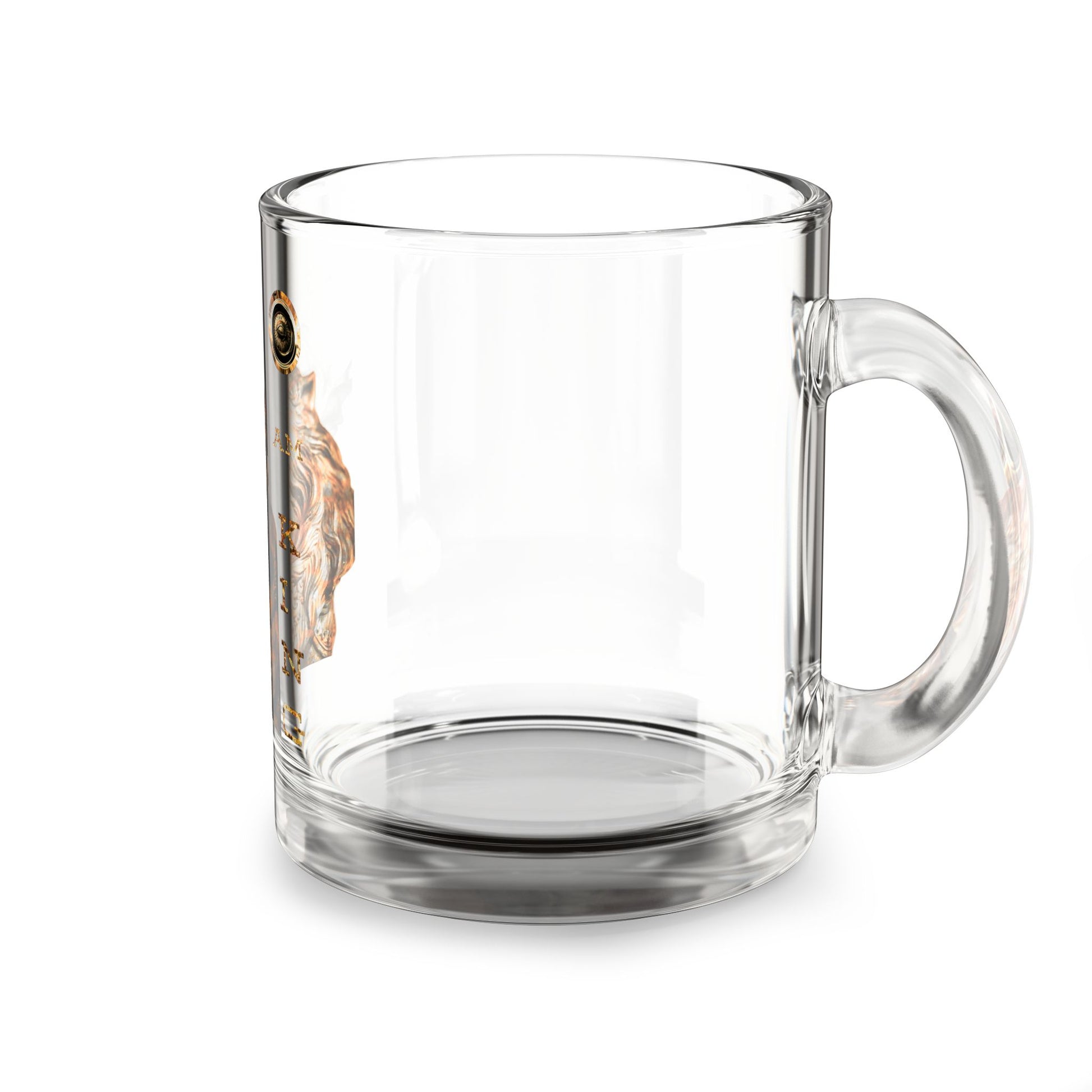 I Am King Glass Mug, 10oz