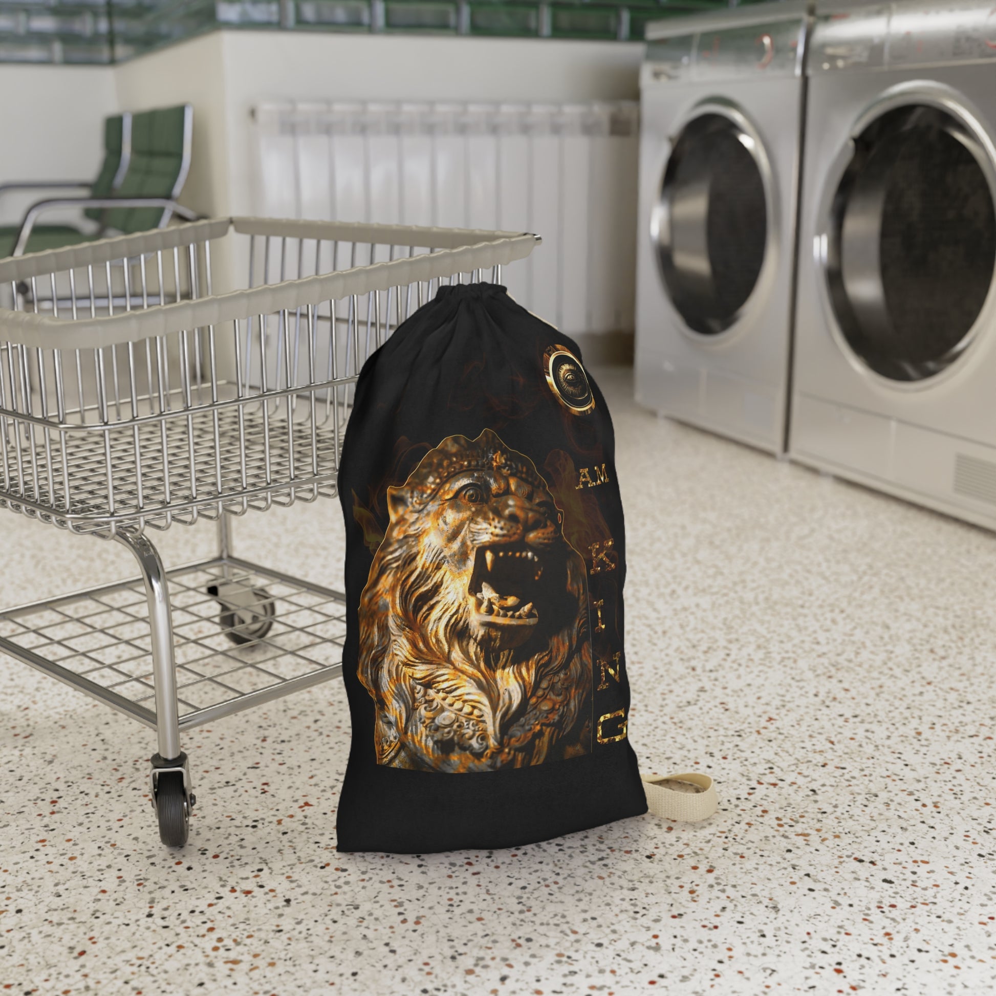 I Am King oLaundry Bag