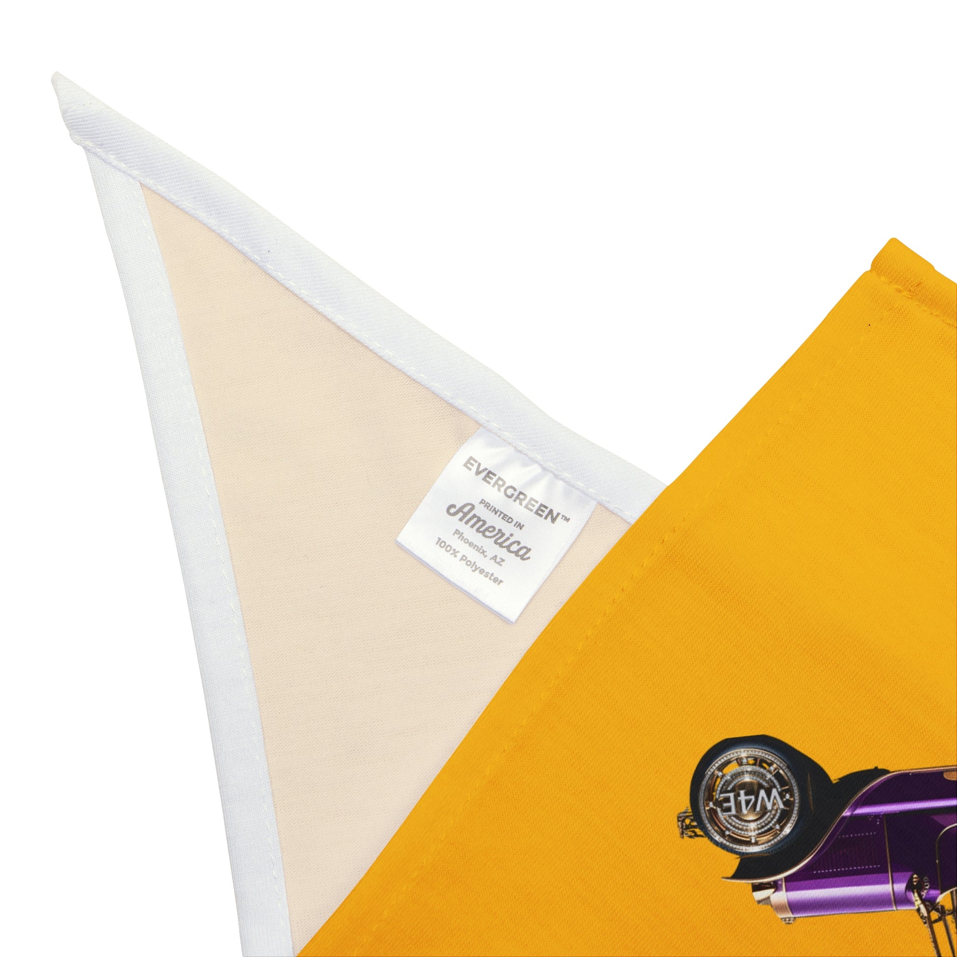 Bling Cruisin' 4 Epilepsy Pet Bandana, Yellow