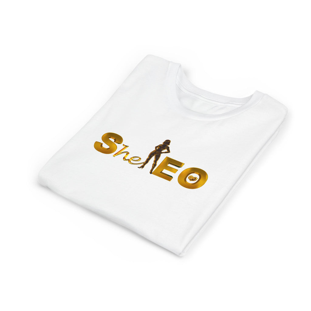 Youth Girl’s *SHE*-EO Short Sleeve Tee