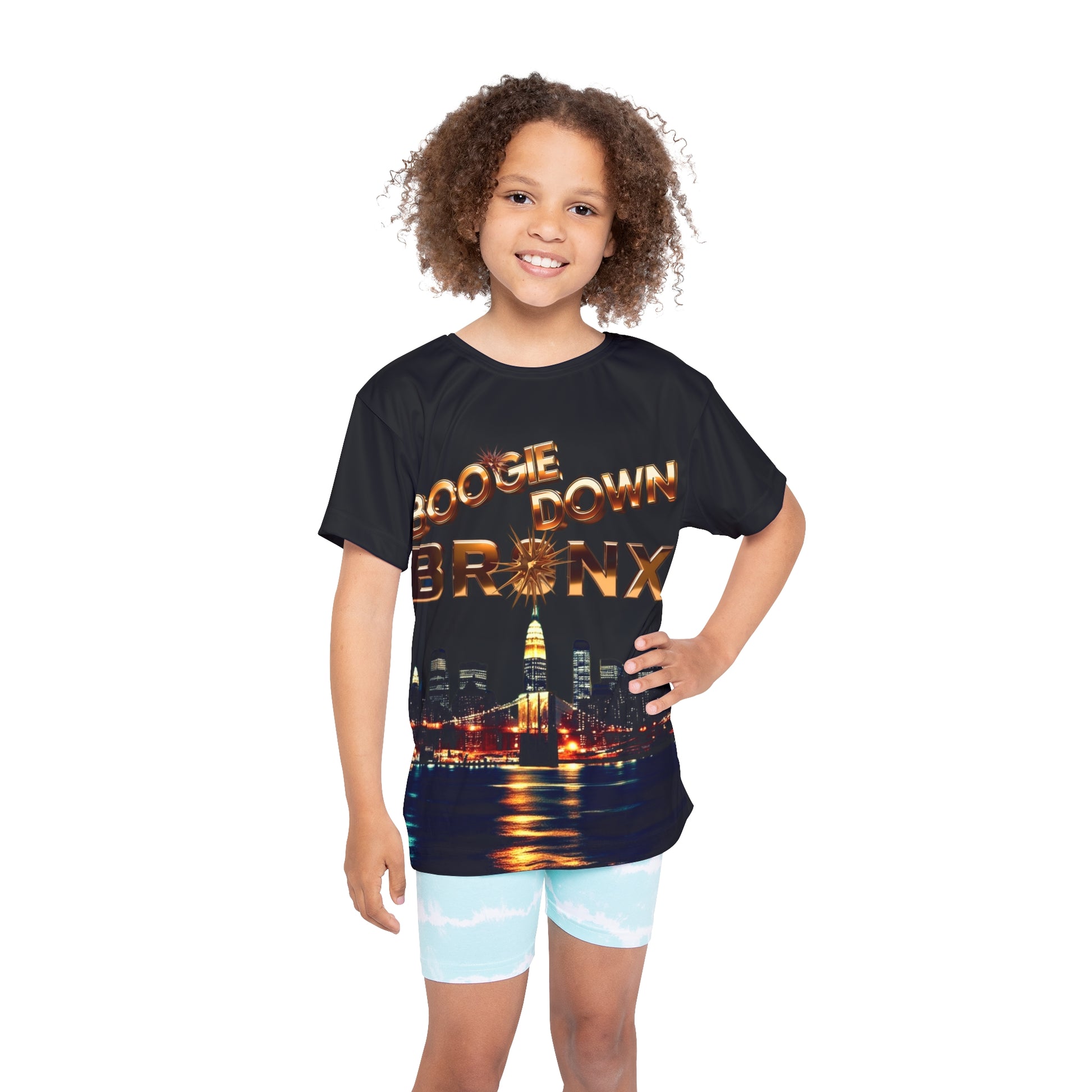 Boogie Down Bronx Unisex Kids Sports Jersey
