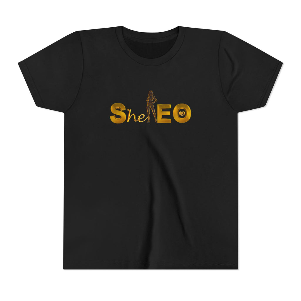 Youth Girl’s *SHE*-EO Short Sleeve Tee