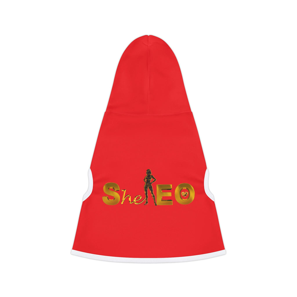 *SHE* Pet Hoodie, Red