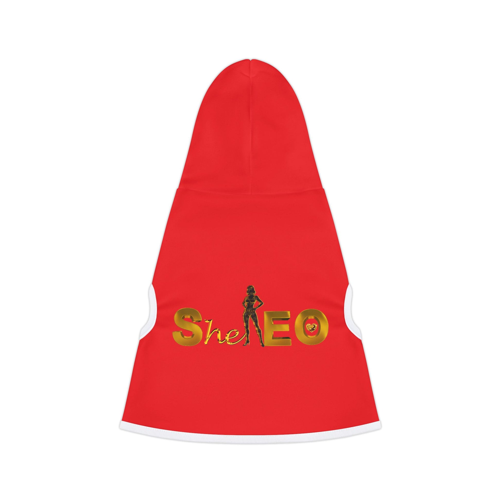 *SHE* Pet Hoodie, Red