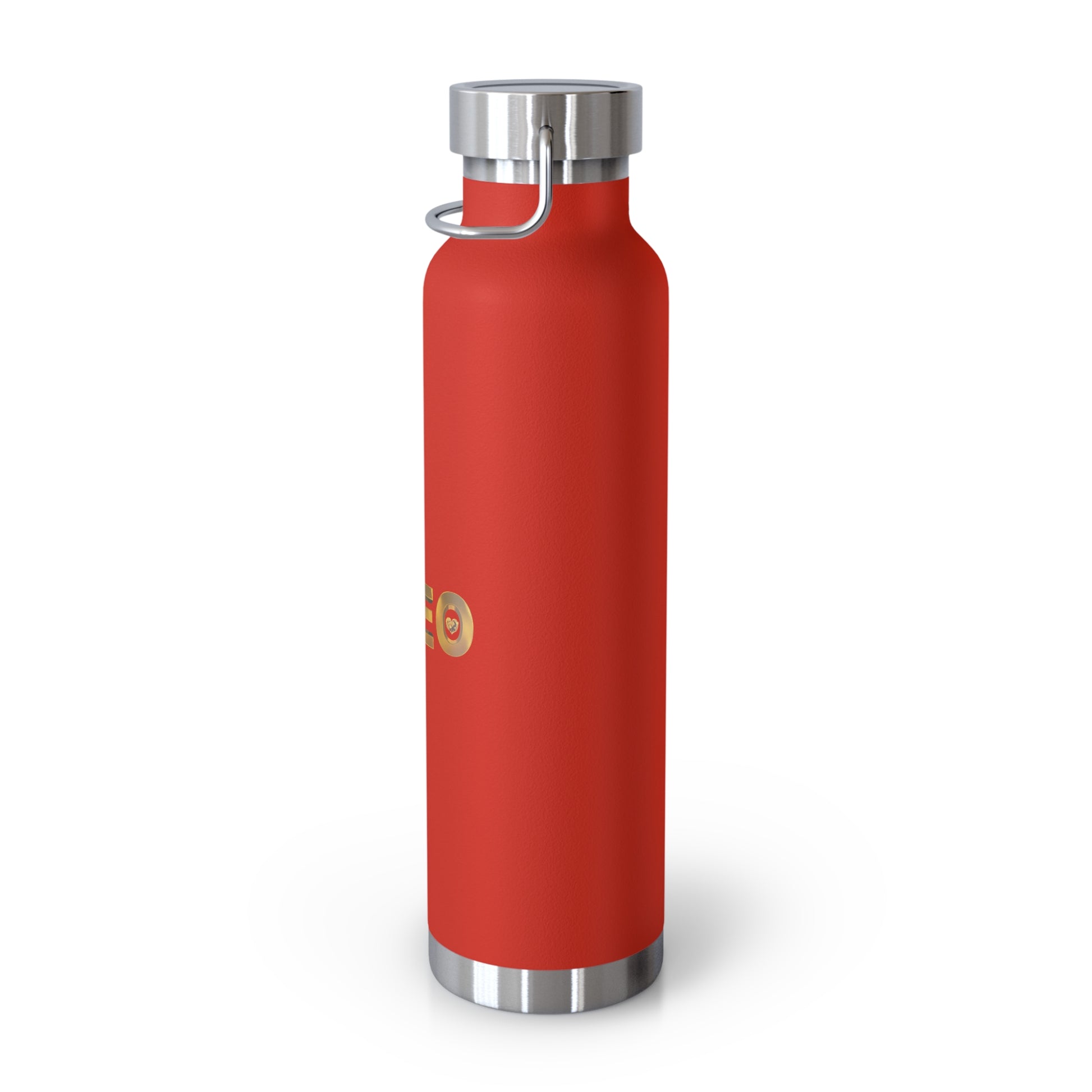 SheEO Inspirational Copper Water Bottle, Motivational Travel Mug, Reusable Drink Container, Gift for Her, Eco-Friendly Hydro Flask
