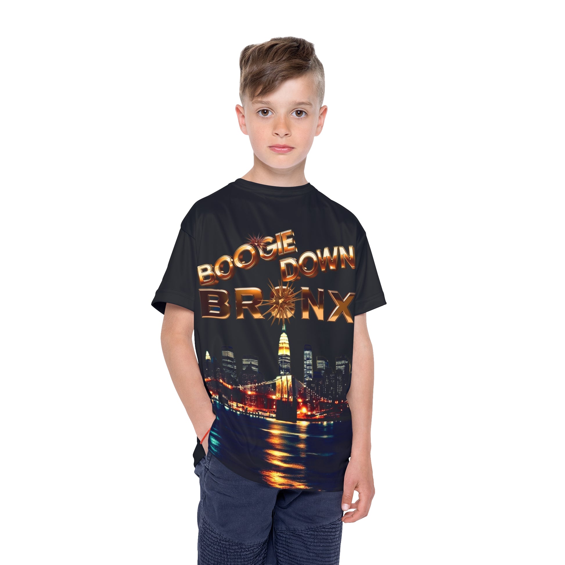 Boogie Down Bronx Unisex Kids Sports Jersey