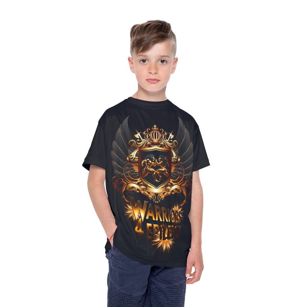Unisex Youth Warriors 4 Epilepsy Short Sleeve Shirt