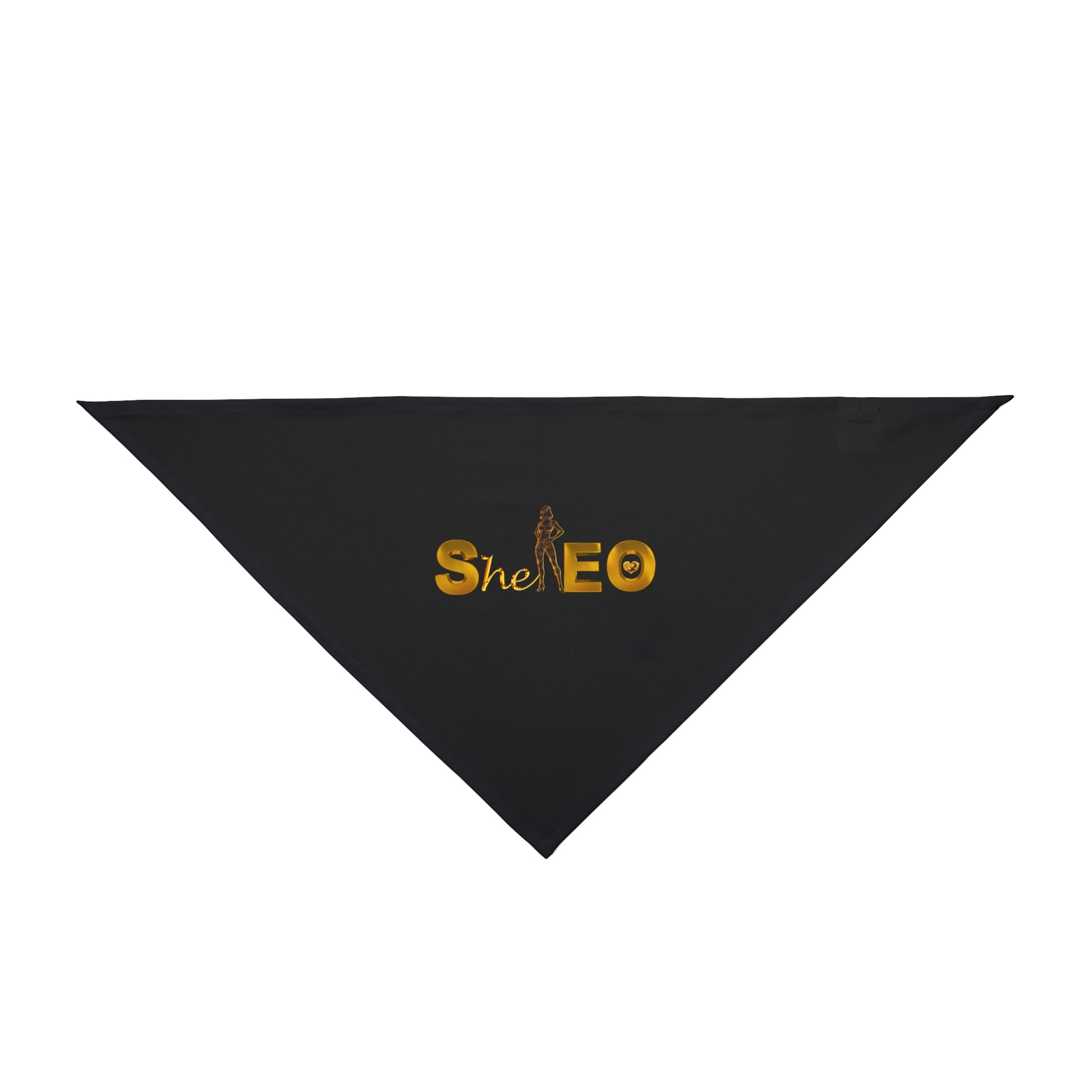 *SHE* - EO Pet Bandana, Black