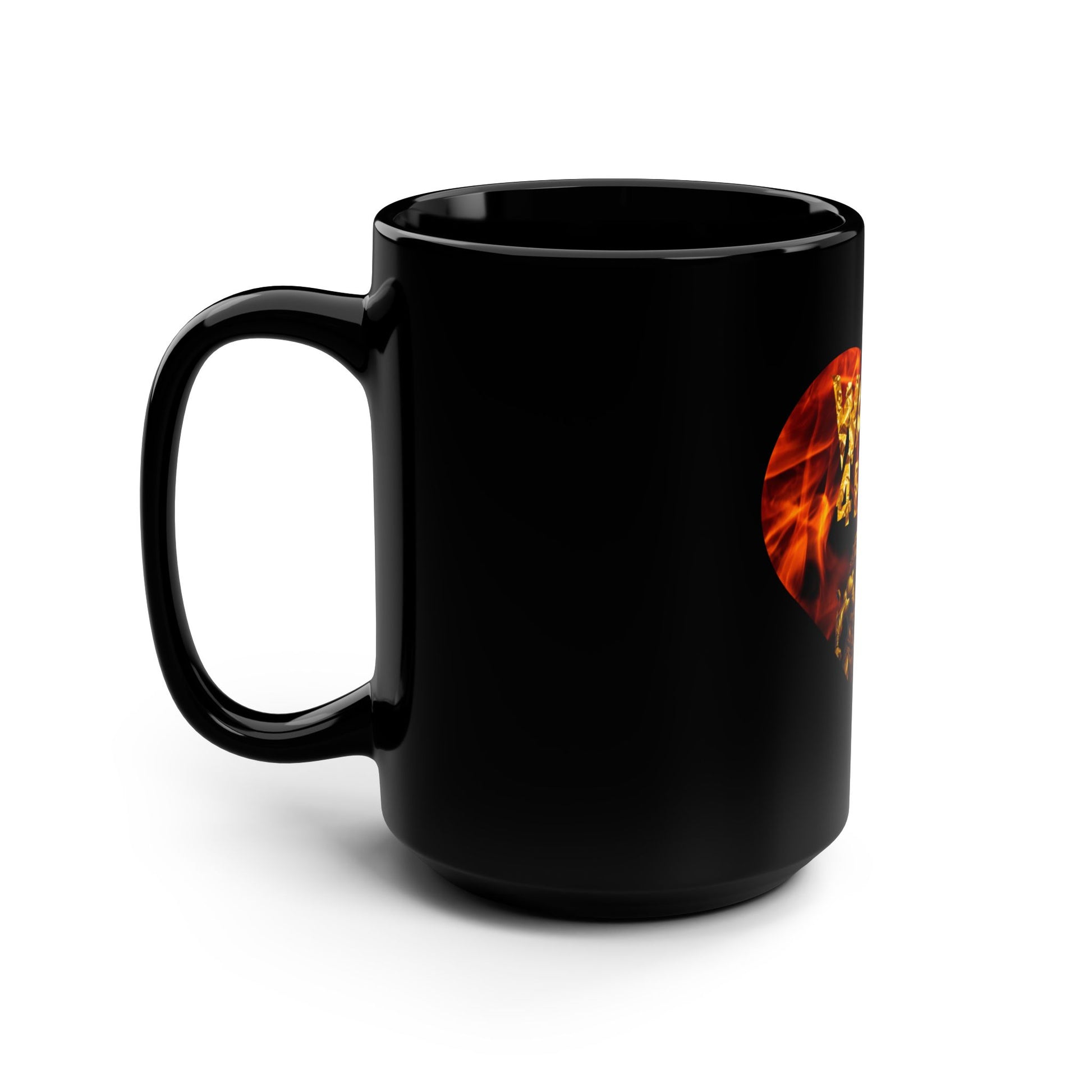 Roaring Lions Warriors 4 Epilepsy Black Coffee Mug - 15oz