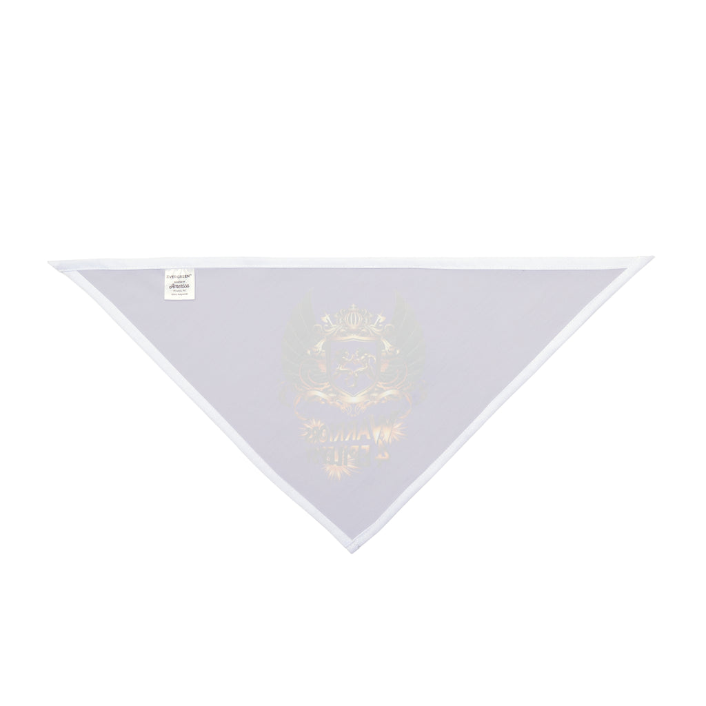 Warriors 4 Epilepsy Pet Bandana, Purple