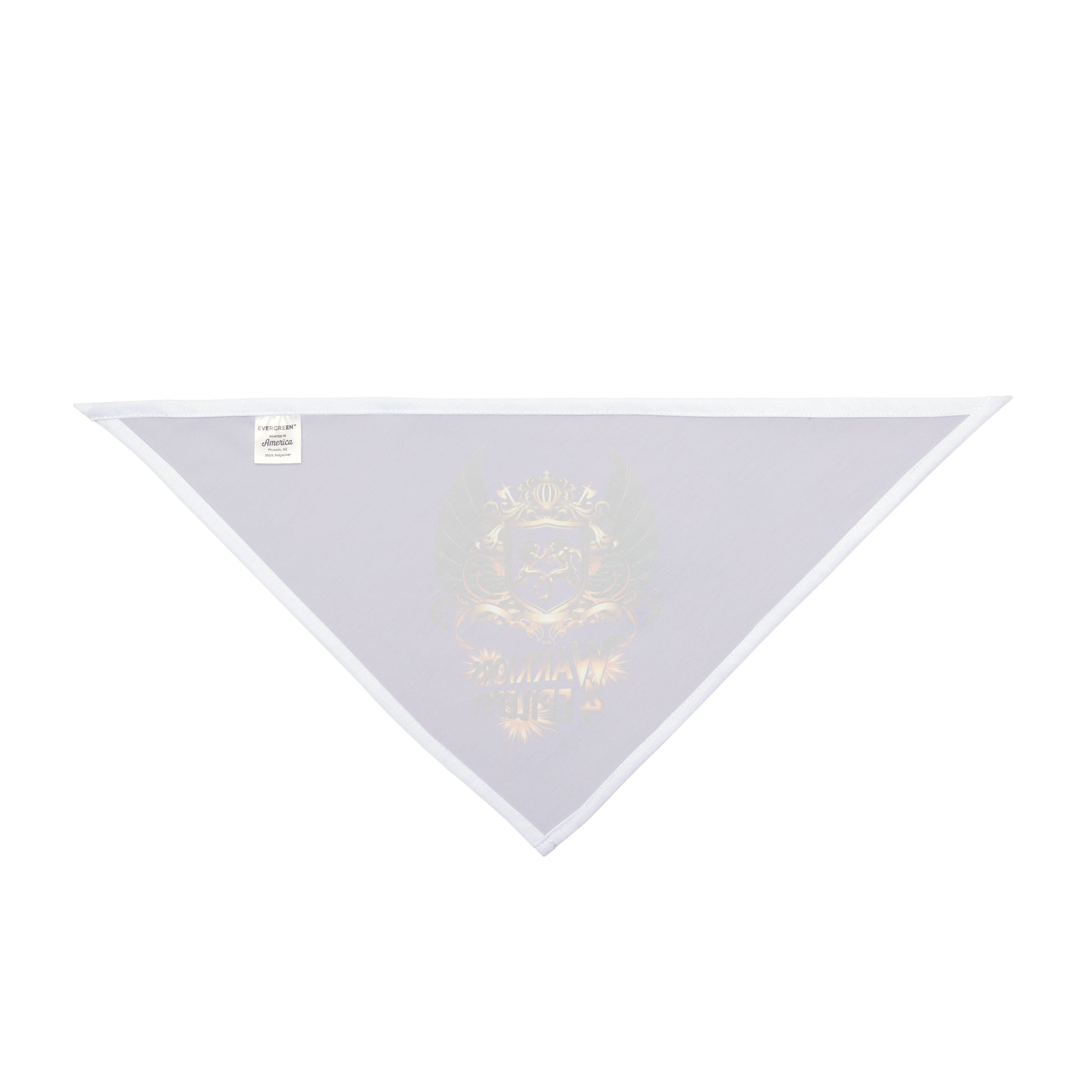 Warriors 4 Epilepsy Pet Bandana, Purple
