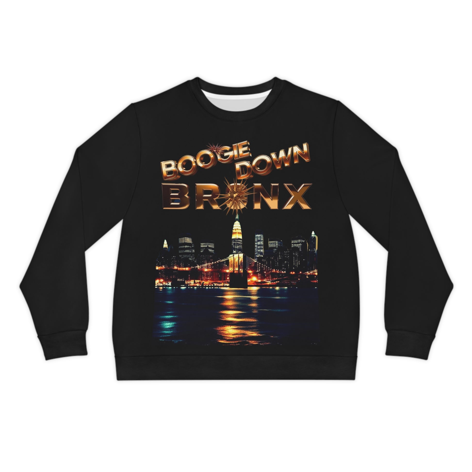 Men’s Boogie Down Bronx Vibes Long Sleeve Sweatshirt