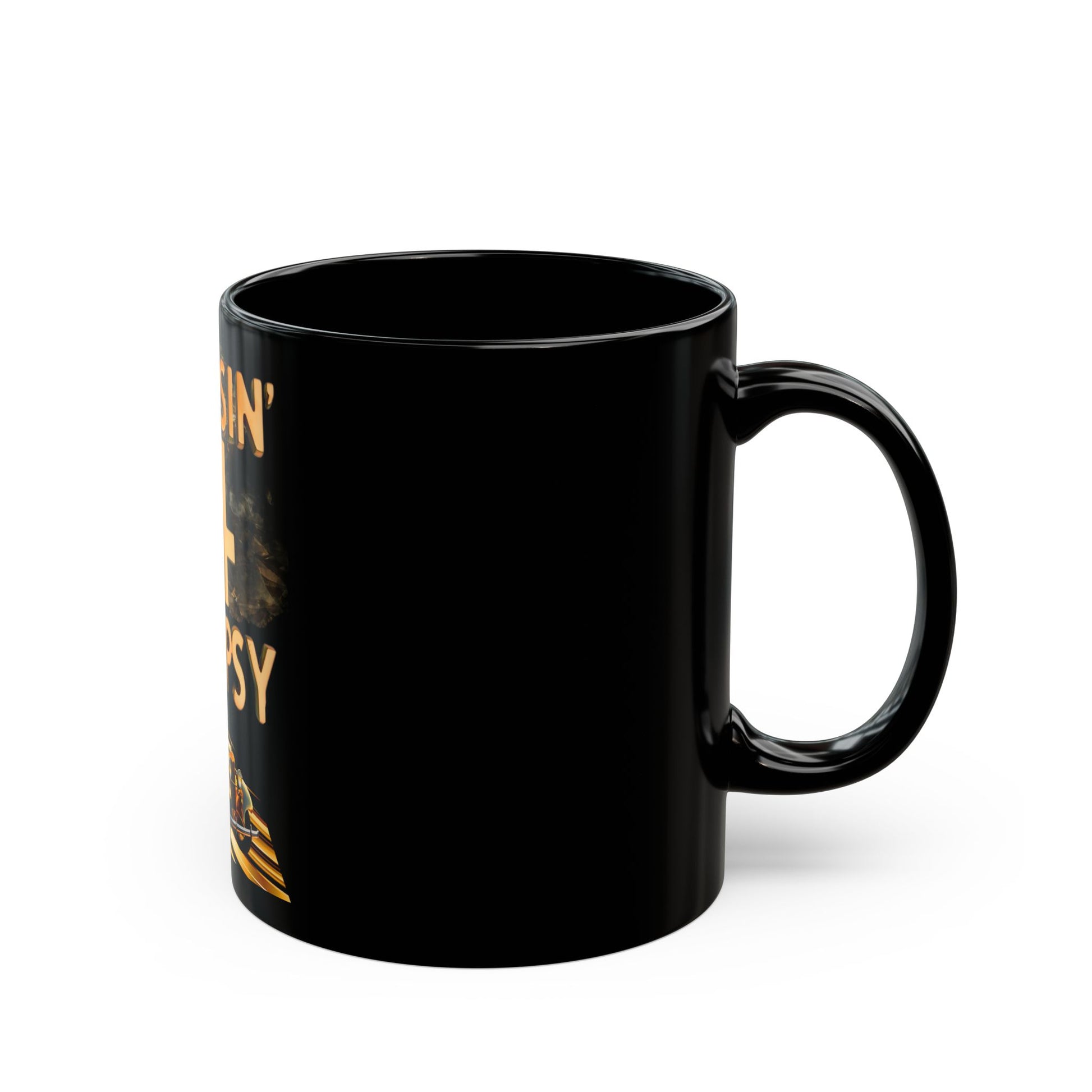 Bronze Vintage Car Cruisin' 4 Epilepsy Black Mug - 11oz or 15oz,