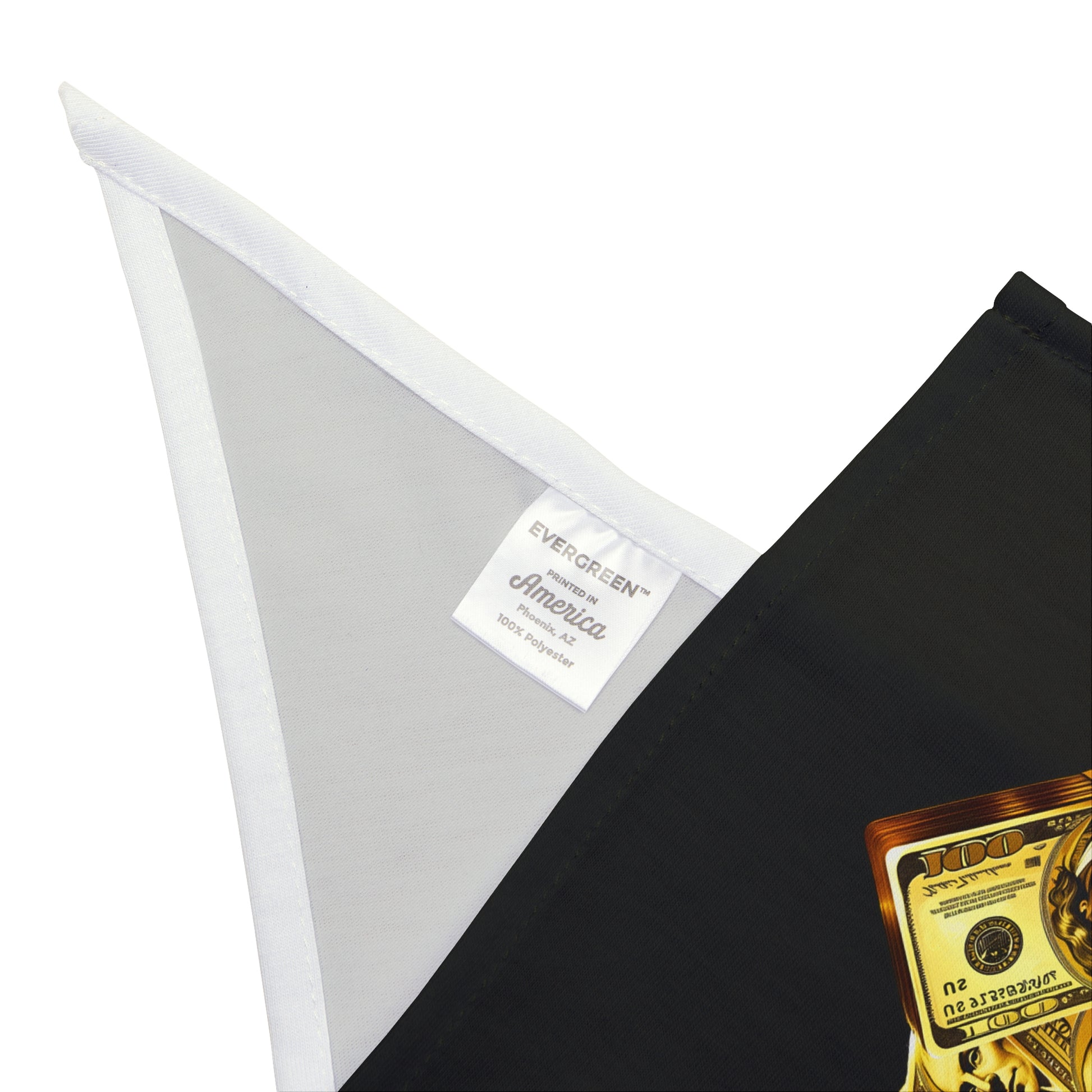 BO$$ Pet Bandana, Black