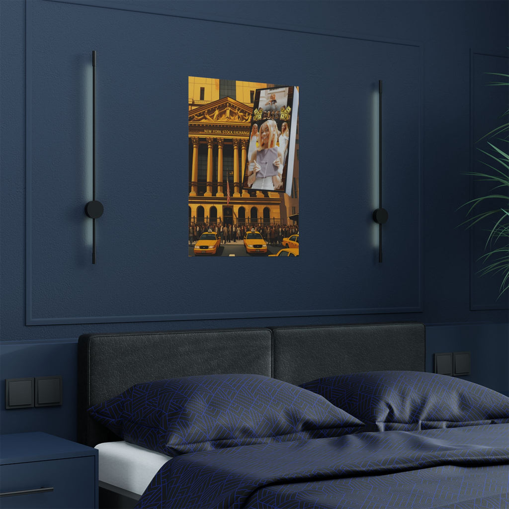 Stylish Satin Posters for Decor, Unique Gift for Art Lovers, Wall Art for Home, Office Inspiration, Creative Room Decor