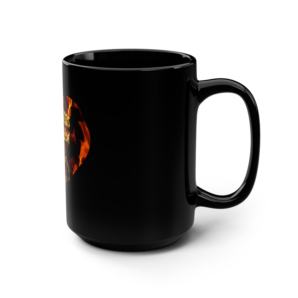 Roaring Lions Warriors 4 Epilepsy Black Coffee Mug - 15oz