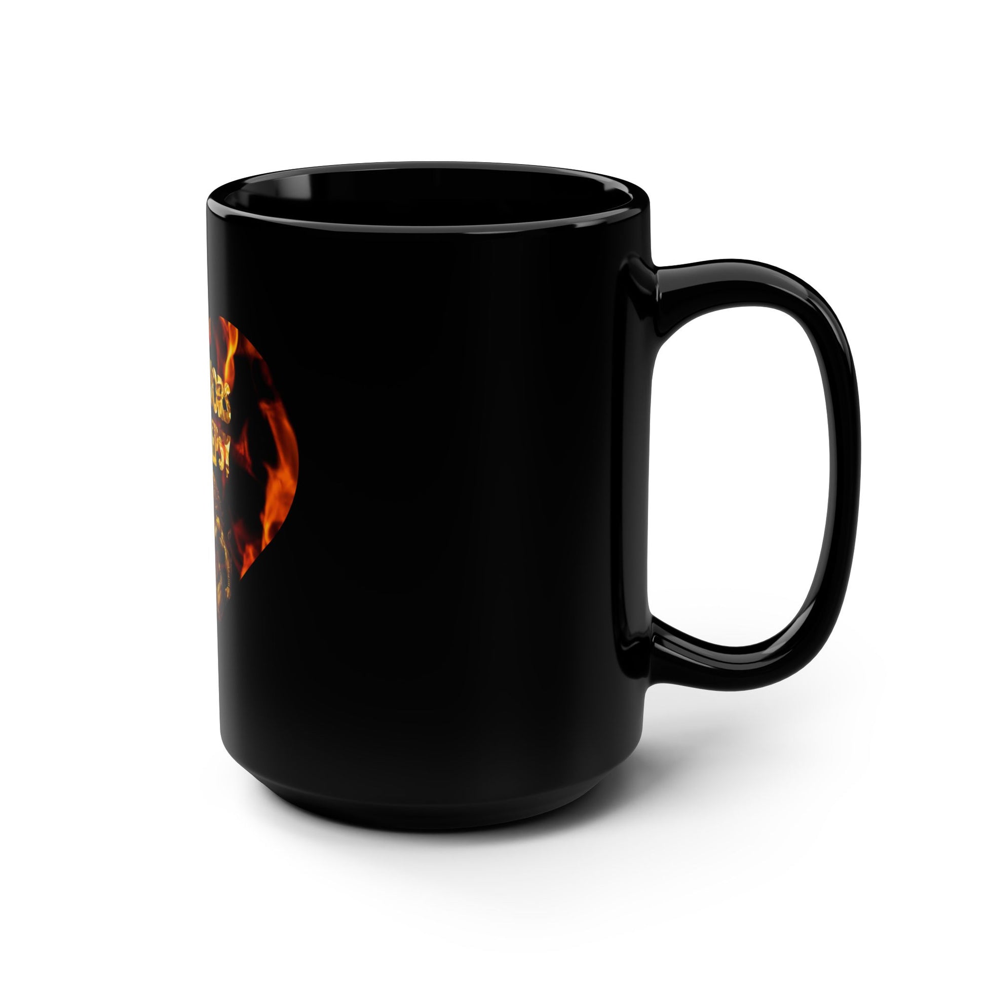 Roaring Lions Warriors 4 Epilepsy Black Coffee Mug - 15oz
