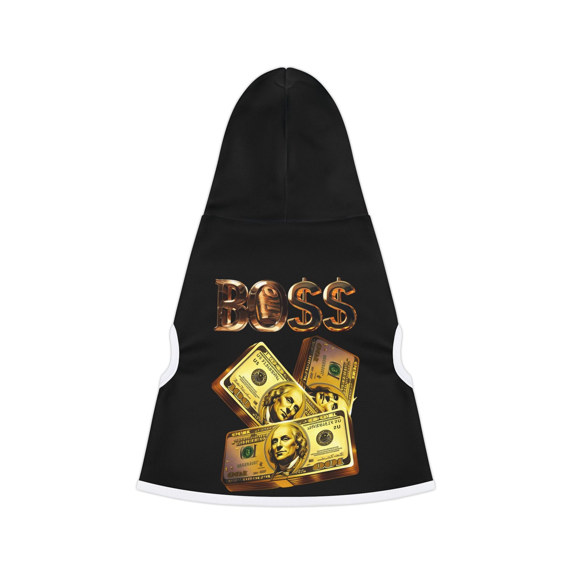 BO$$ Pet Hoodie, Black