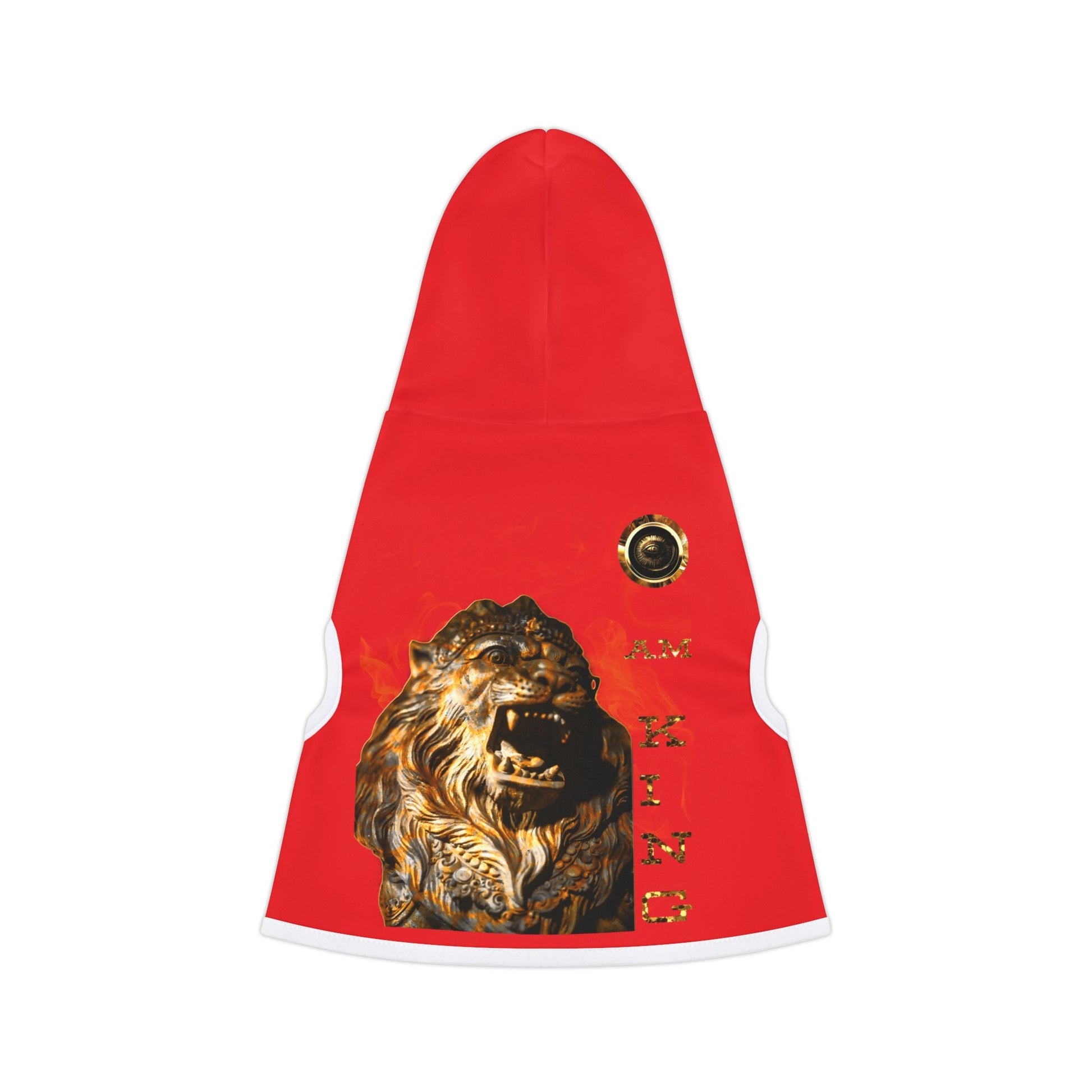 I Am King - Cozy Dog Sweatshirt, Red