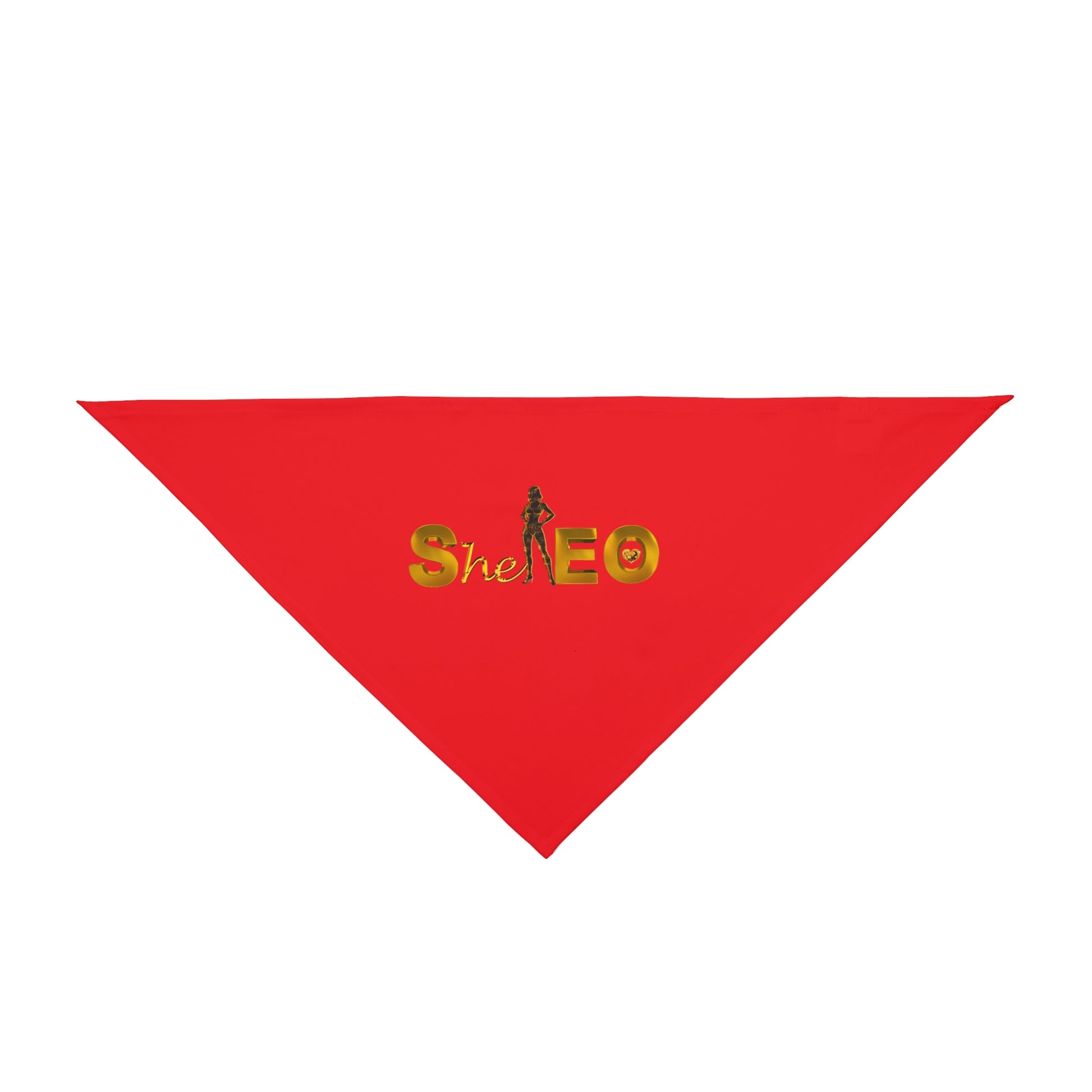 *SHE* - EO Pet Bandana, Red