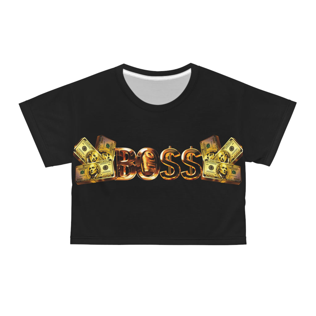 *BO$$* Money Women's Crop Tee