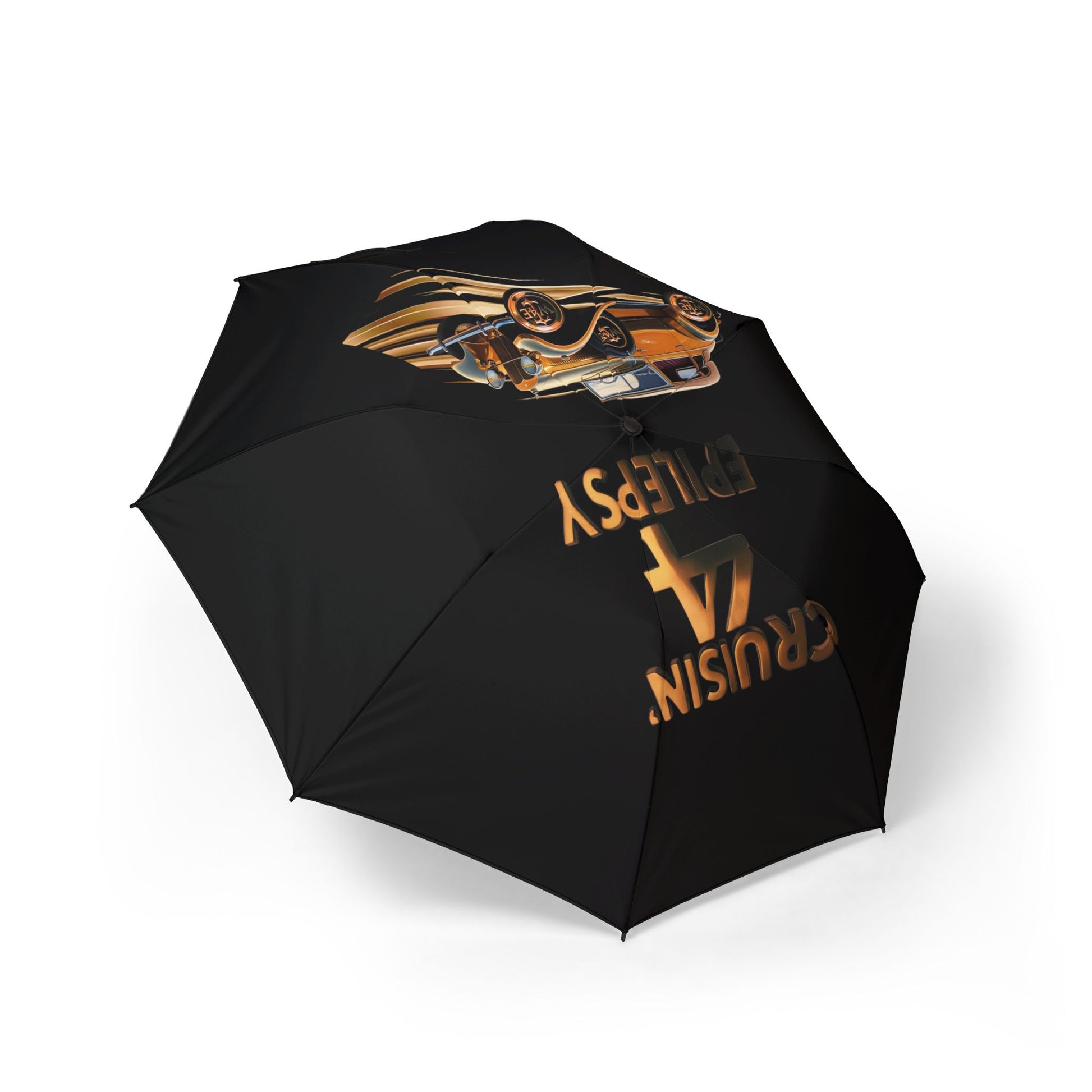 Bronze Vintage Car Cruisin' 4 Epilepsy Umbrella