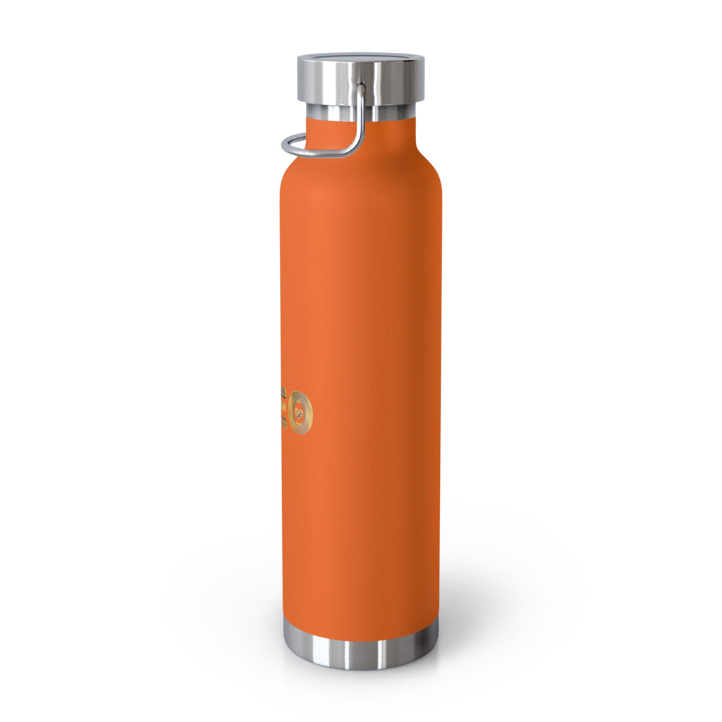 SheEO Inspirational Copper Water Bottle, Motivational Travel Mug, Reusable Drink Container, Gift for Her, Eco-Friendly Hydro Flask