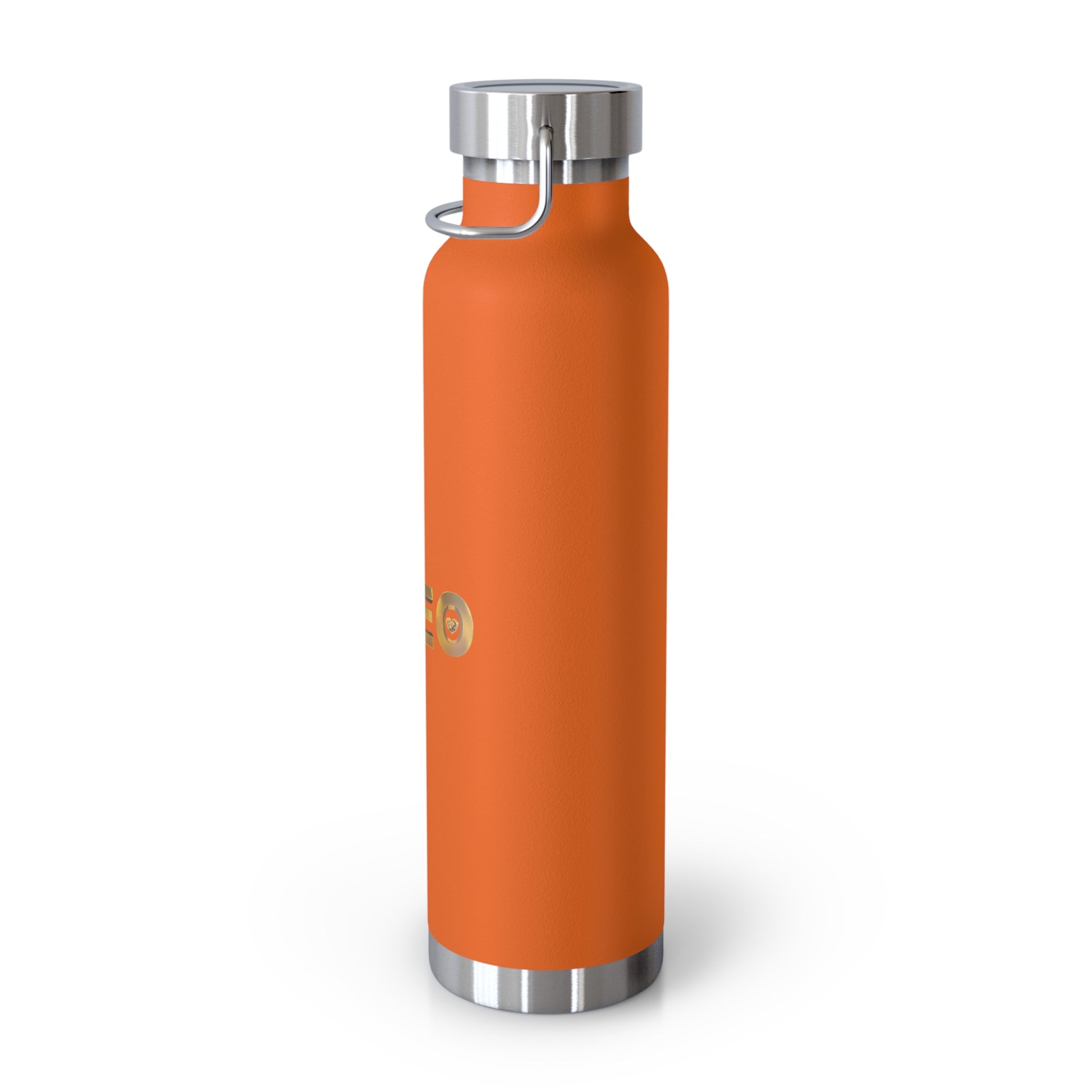 SheEO Inspirational Copper Water Bottle, Motivational Travel Mug, Reusable Drink Container, Gift for Her, Eco-Friendly Hydro Flask
