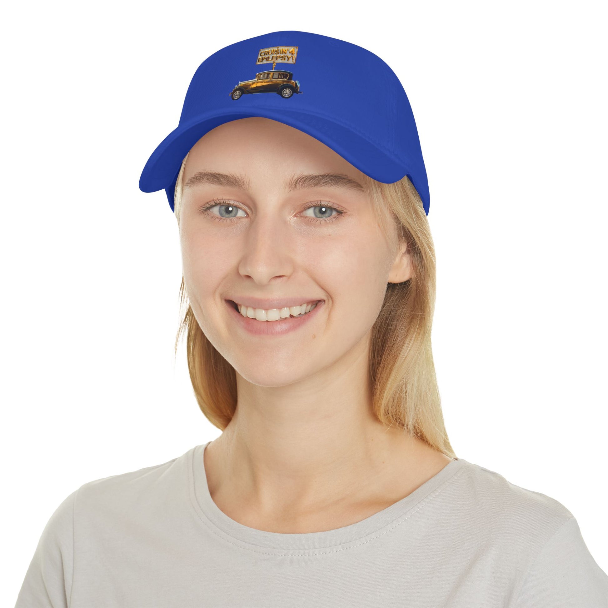 Gold Vintage Car Cruisin’ 4 Epilepsy Baseball Cap