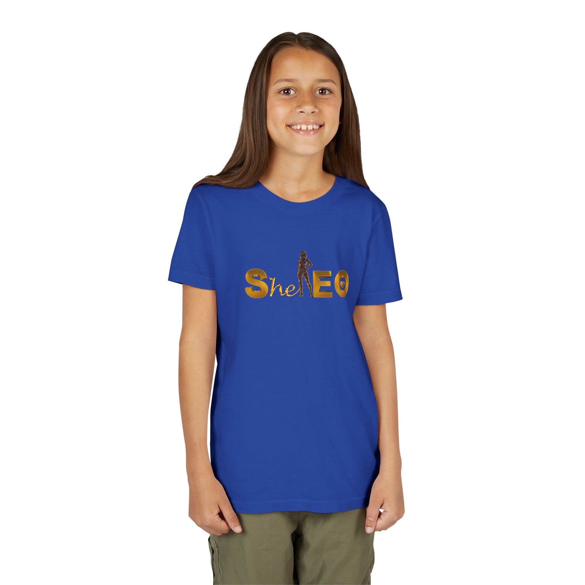 Youth Girl’s *SHE*-EO Short Sleeve Tee