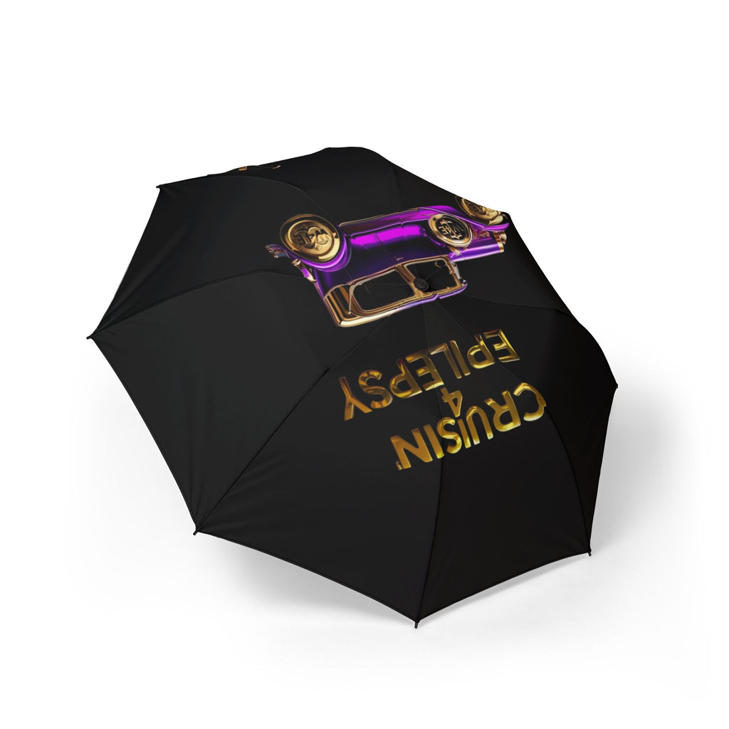 Purple Vintage Car Cruisin' 4 Epilepsy Umbrella