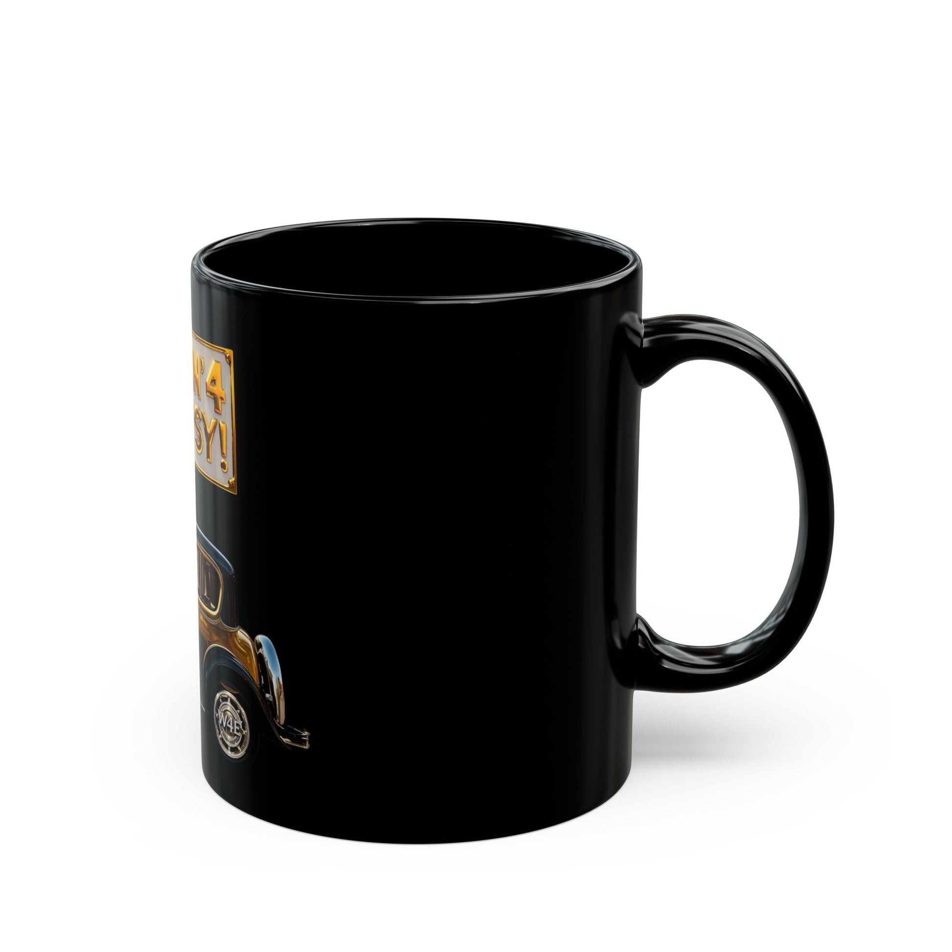Cruisin' for Epilepsy Mug - Support Awareness, Coffee Cup, Gift for Caregivers, Fundraiser Item, Unique Black Mug