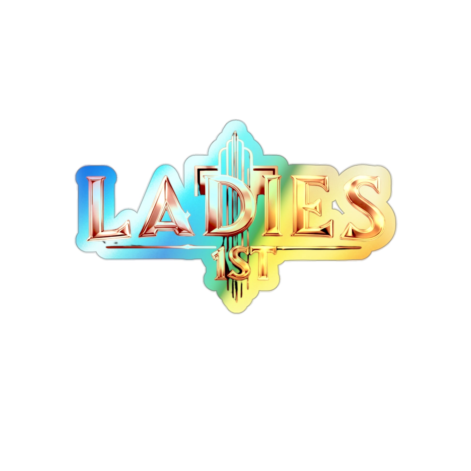 Ladies 1ST Die-cut Stickers