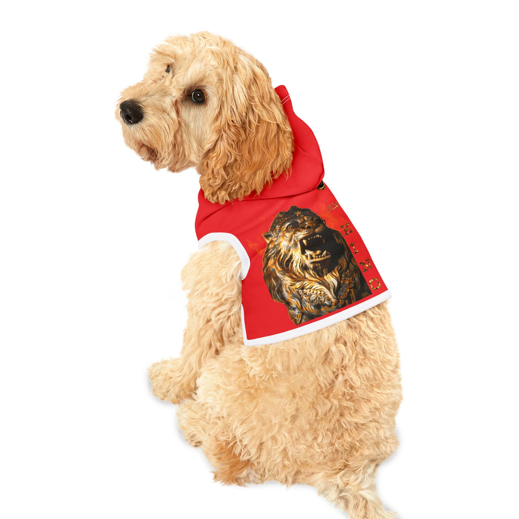 I Am King - Cozy Dog Sweatshirt, Red