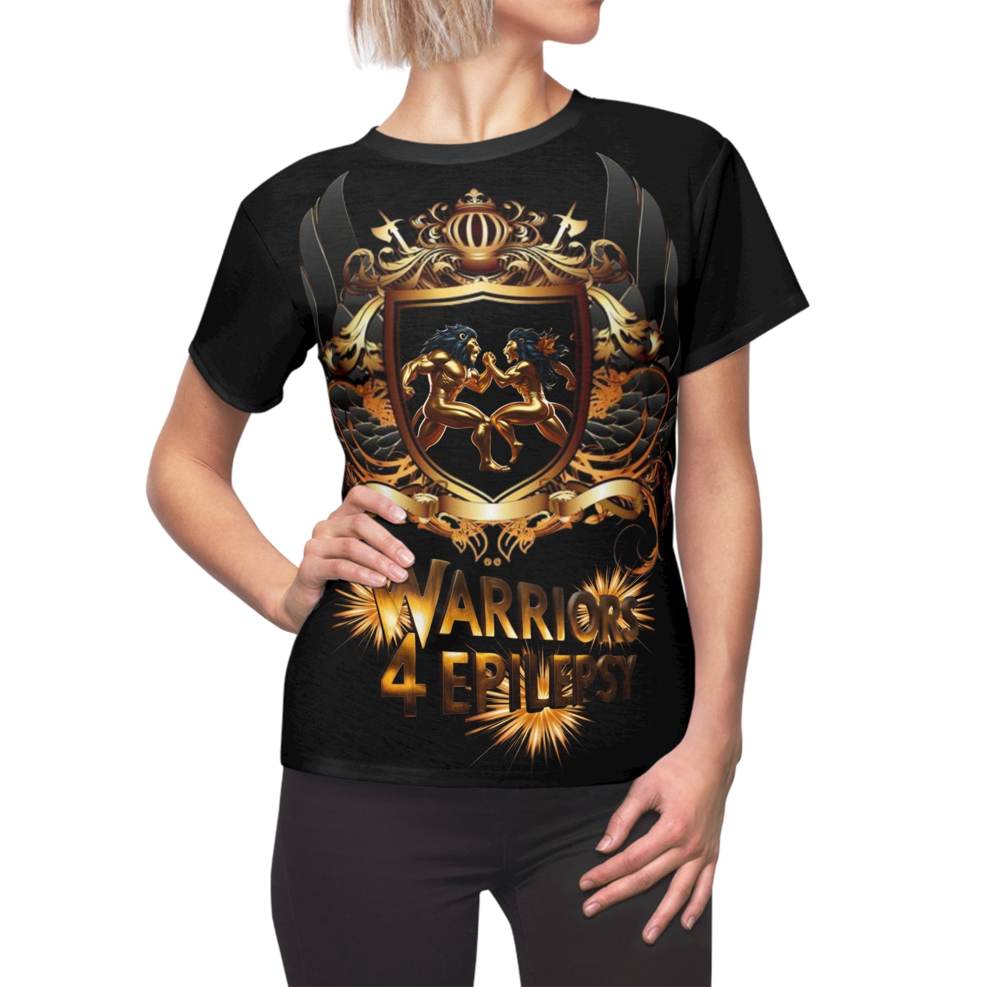 Women's Warriors 4 Epilepsy Spirit Tee Shirt