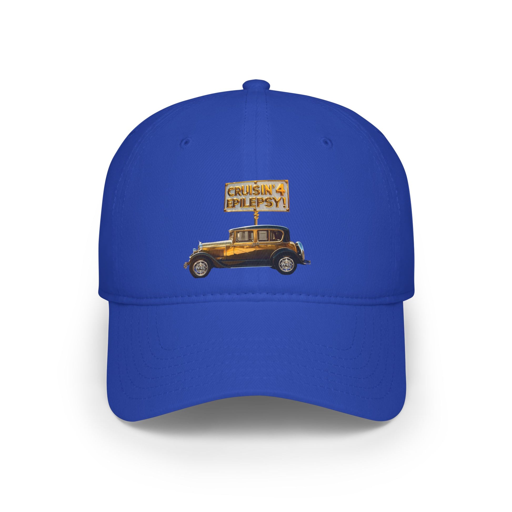 Gold Vintage Car Cruisin’ 4 Epilepsy Baseball Cap