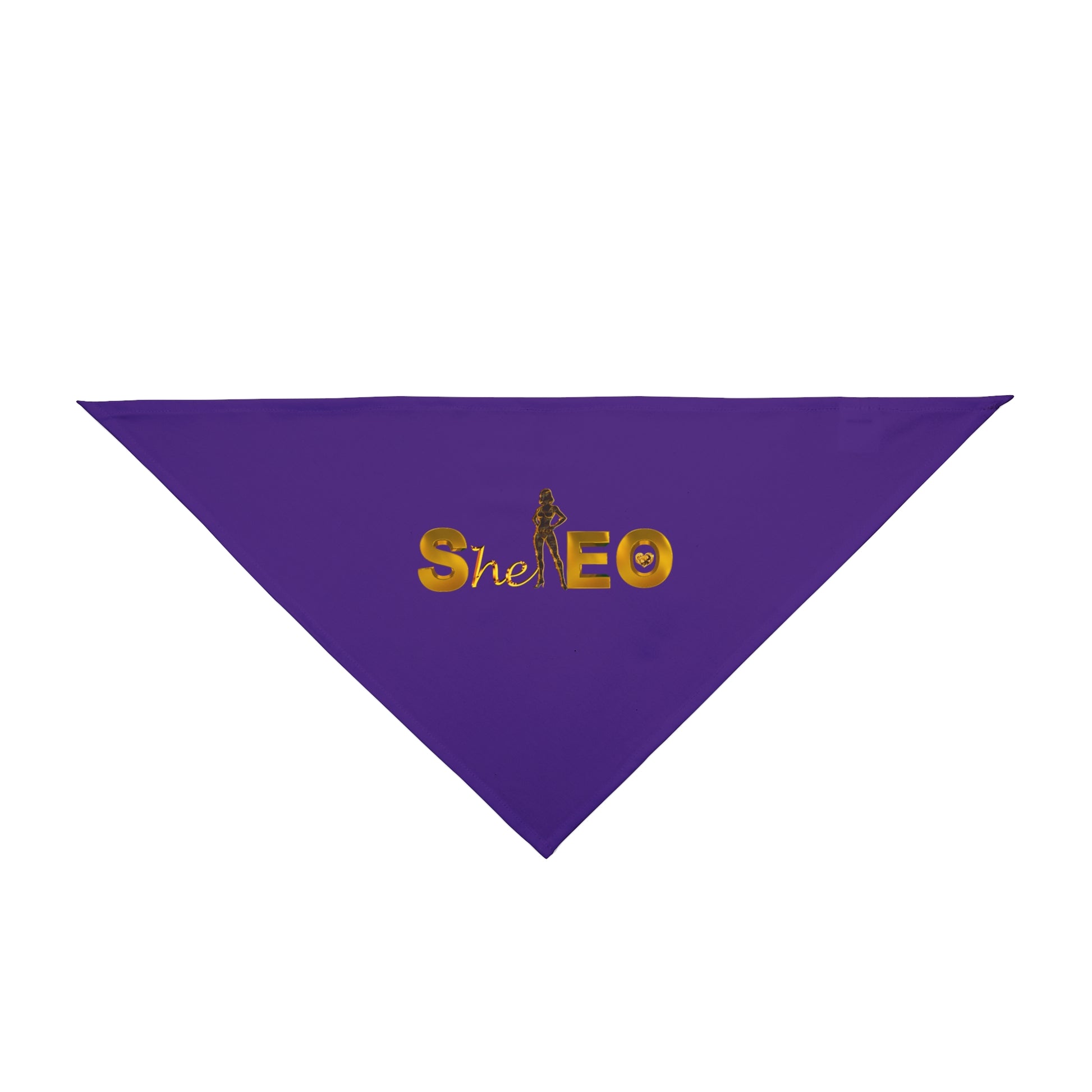 *SHE* - EO Pet Bandana, Purple