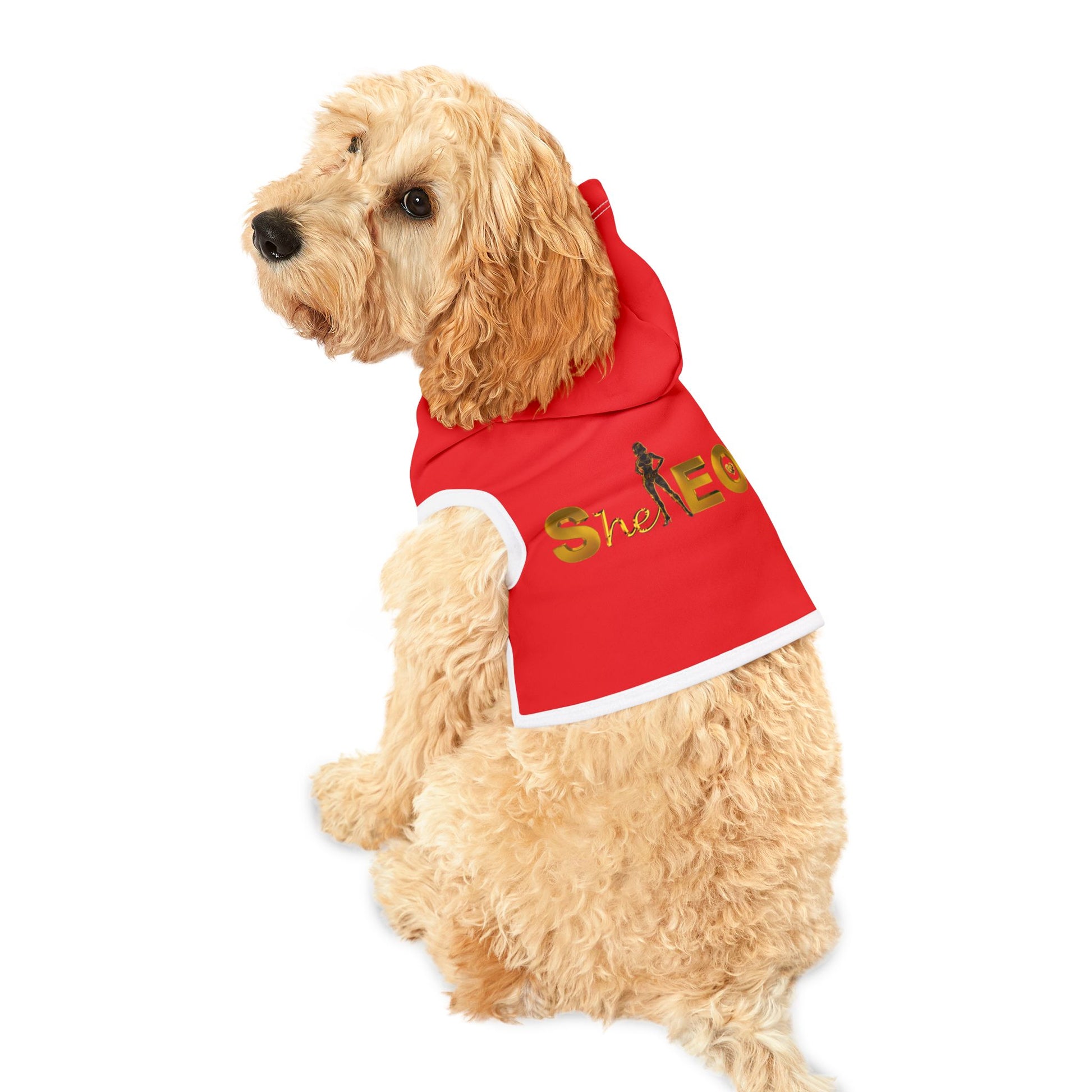 *SHE* Pet Hoodie, Red