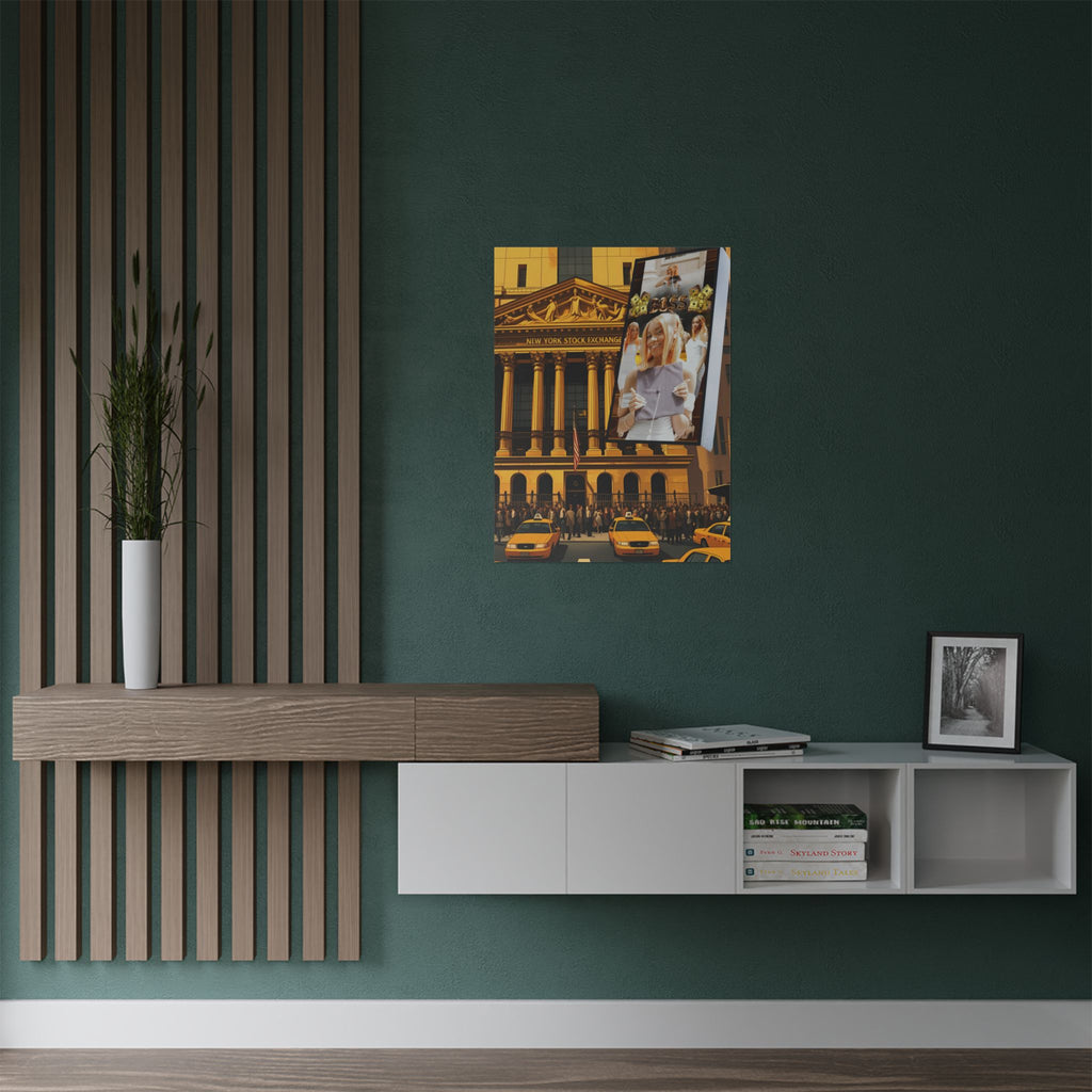 Stylish Satin Posters for Decor, Unique Gift for Art Lovers, Wall Art for Home, Office Inspiration, Creative Room Decor