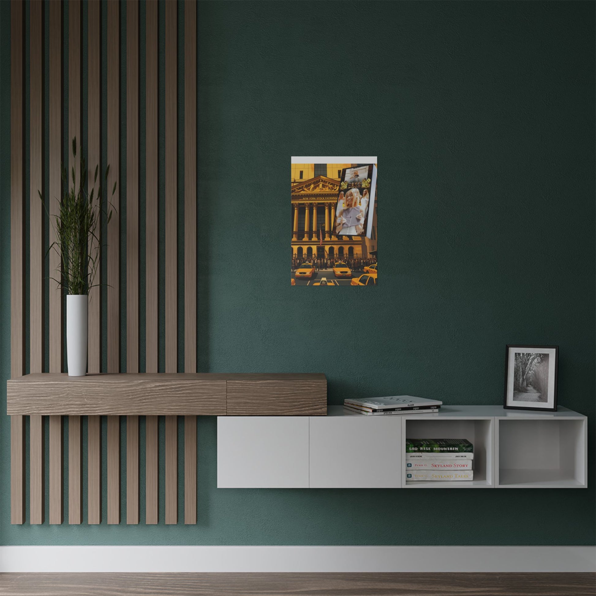 Stylish Satin Posters for Decor, Unique Gift for Art Lovers, Wall Art for Home, Office Inspiration, Creative Room Decor